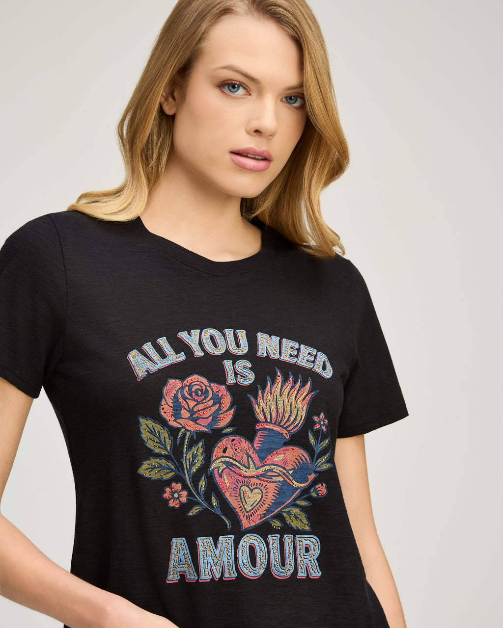 All You Need Is Amour Shrunken Band Tee