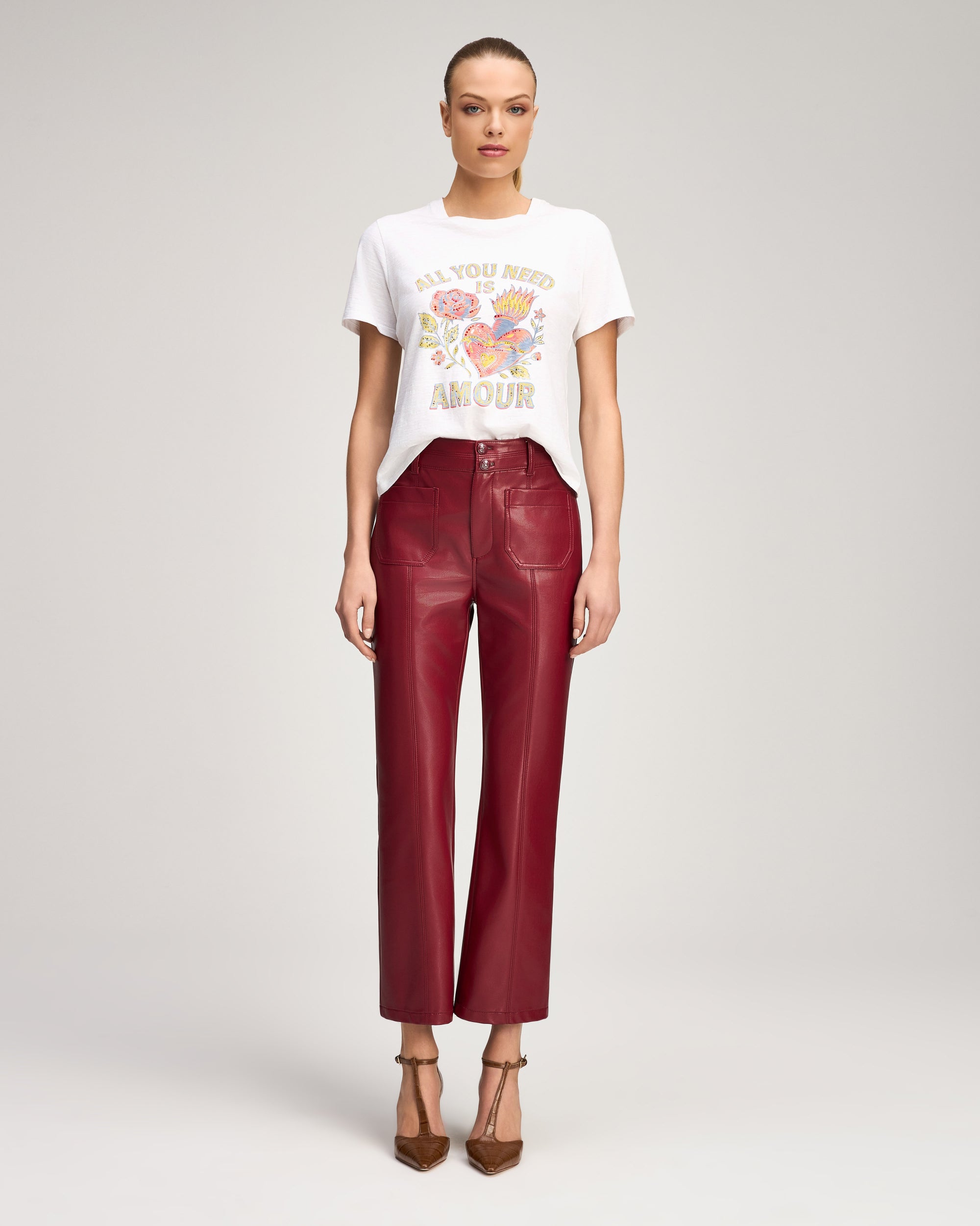 Heatset All You Need Is Amour Shrunken Band Tee