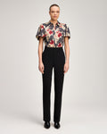 Wilted Poppy Flutter Sleeve Fiona Top