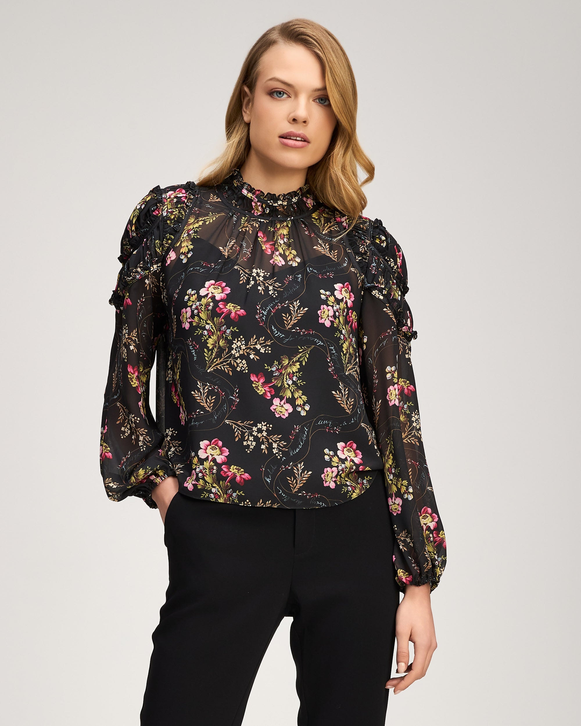 Love Letter Floral Josette Top
