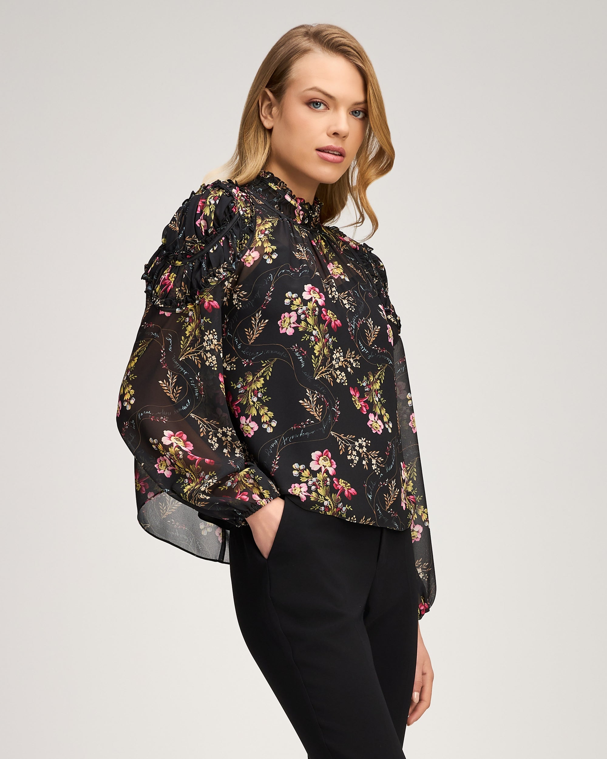 Love Letter Floral Josette Top