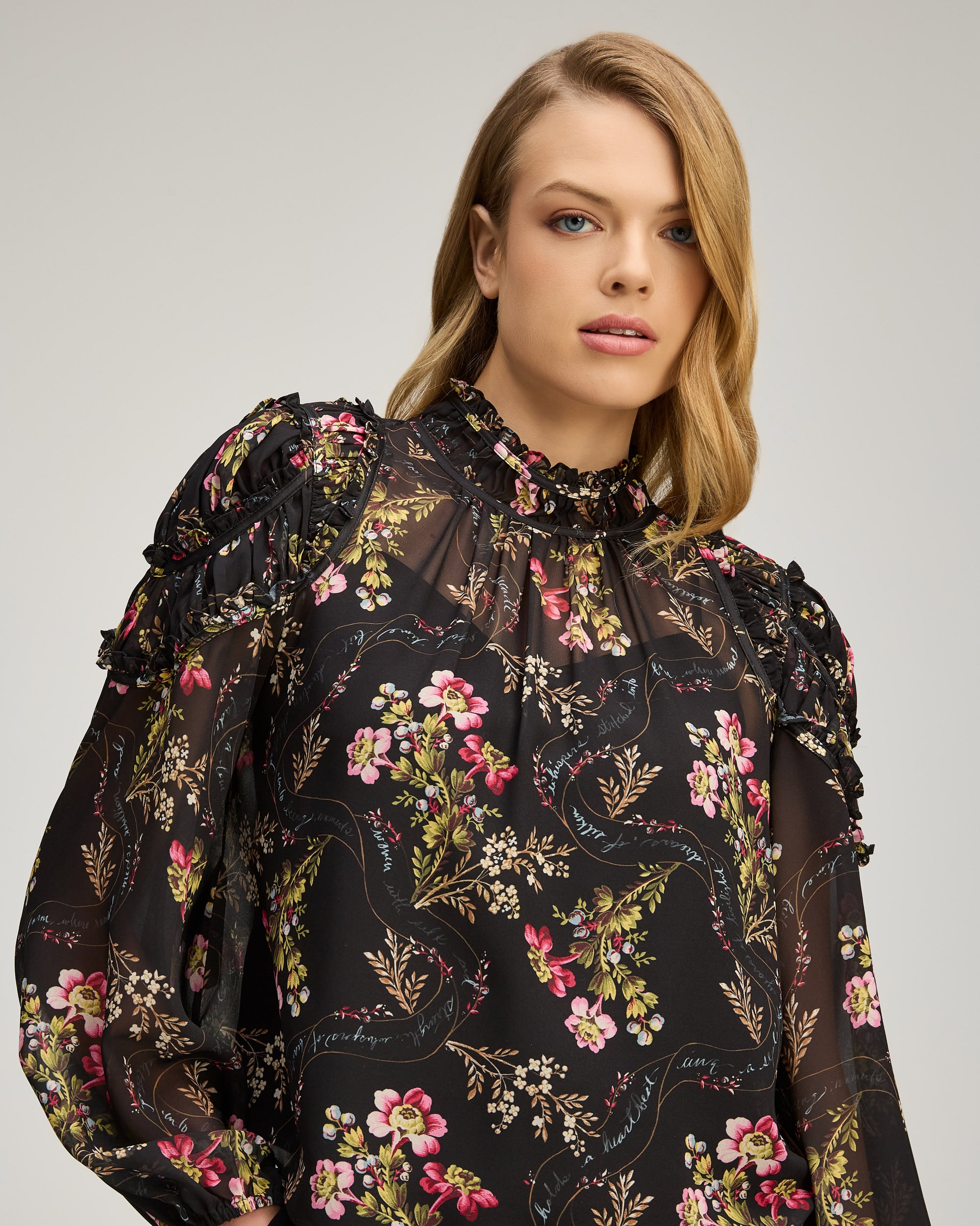 Love Letter Floral Josette Top