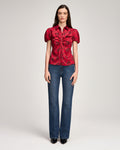 Paisley Fan Solange Top