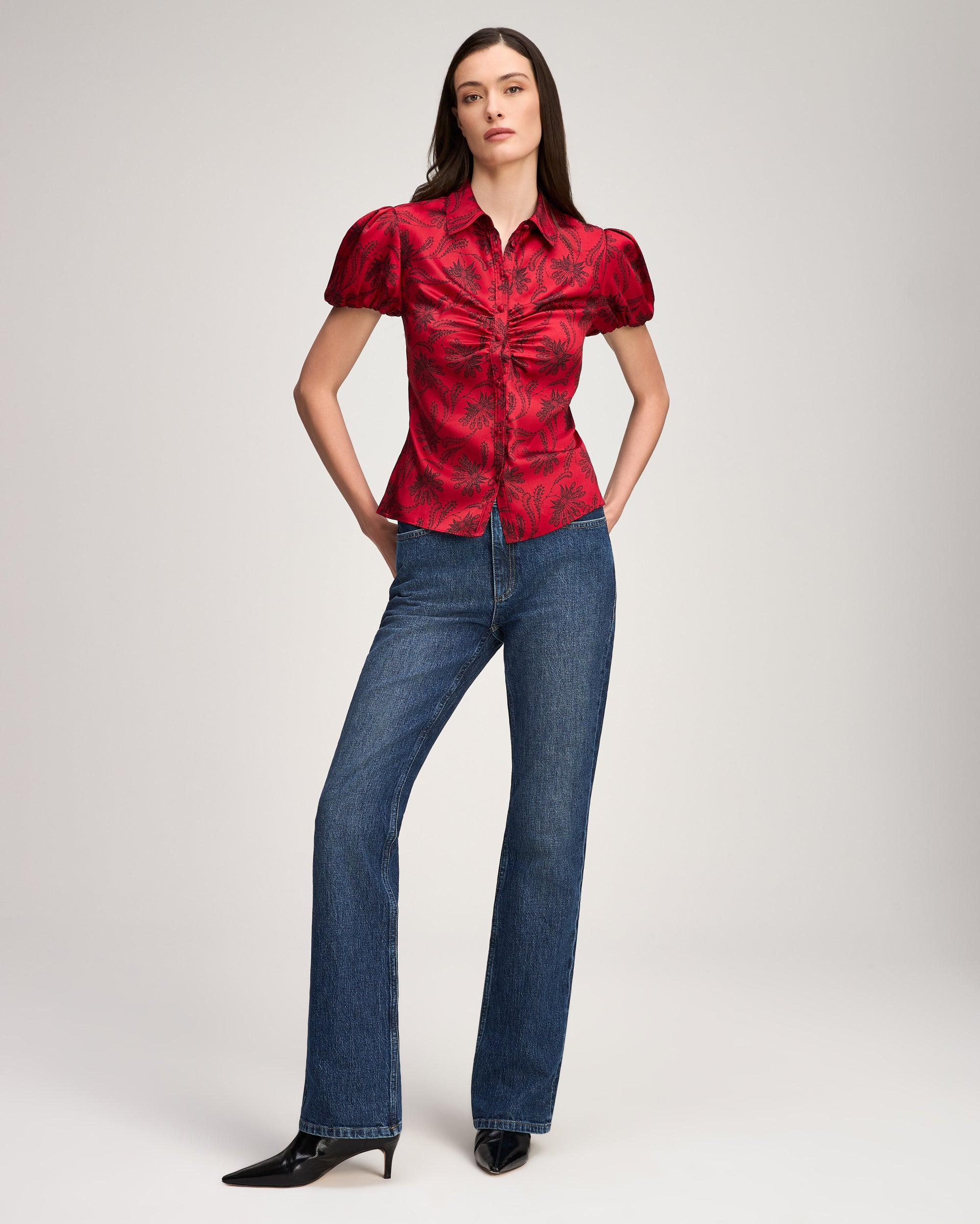 Paisley Fan Solange Top