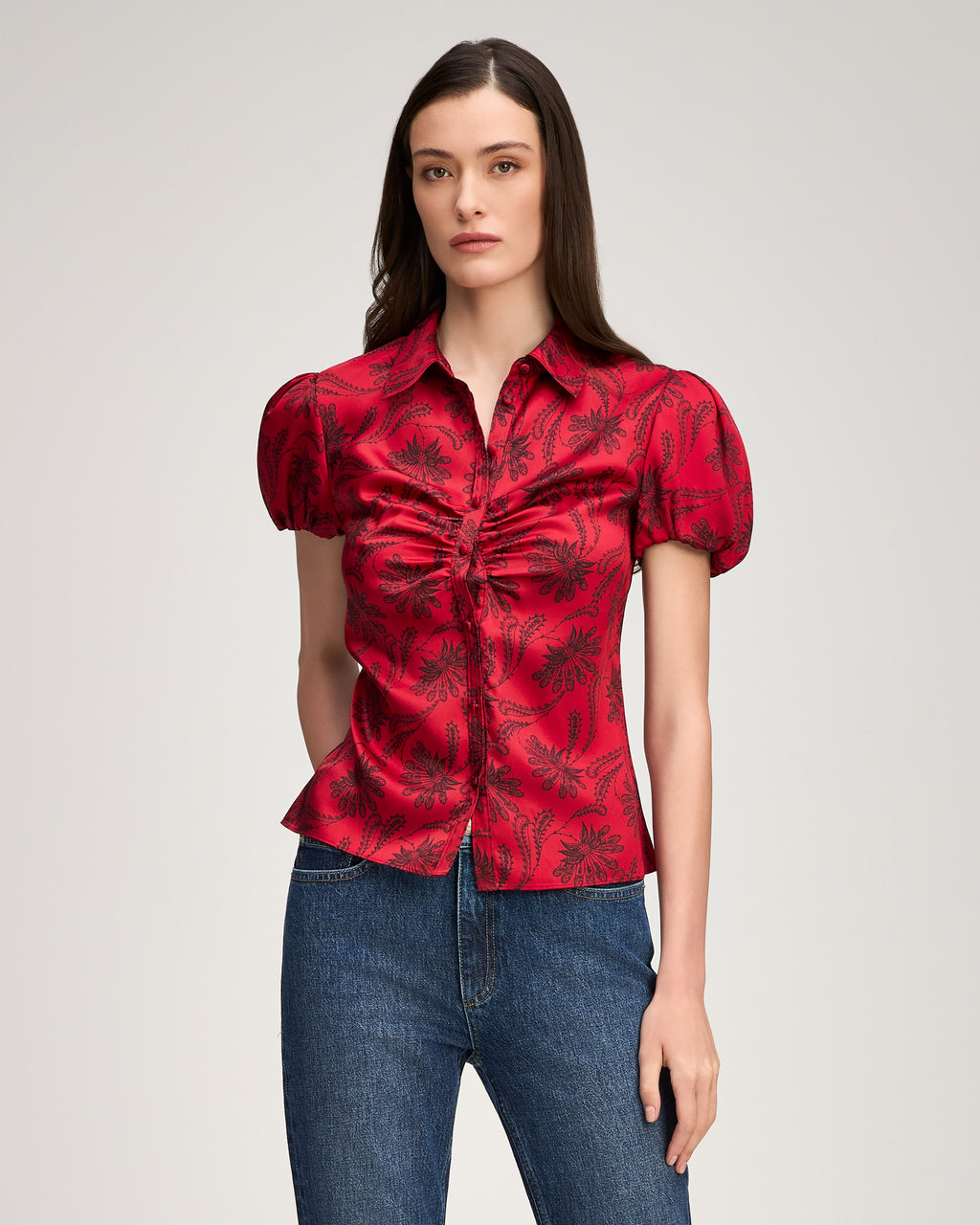 Paisley Fan Solange Top