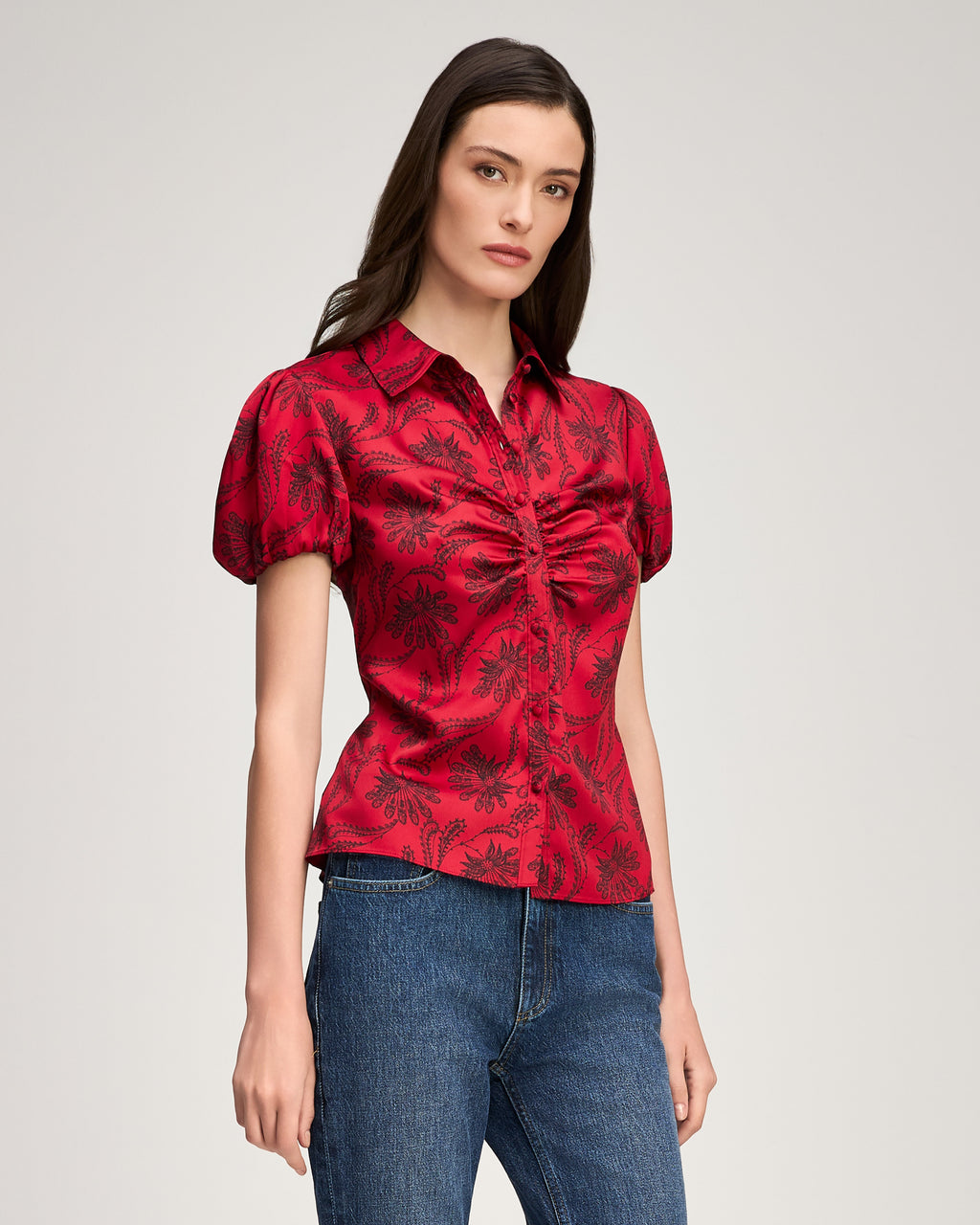 Paisley Fan Solange Top
