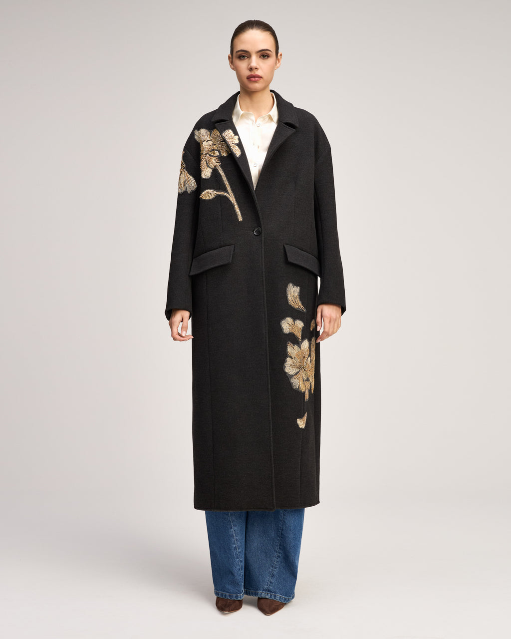 Gilded Peony Lilienne Coat