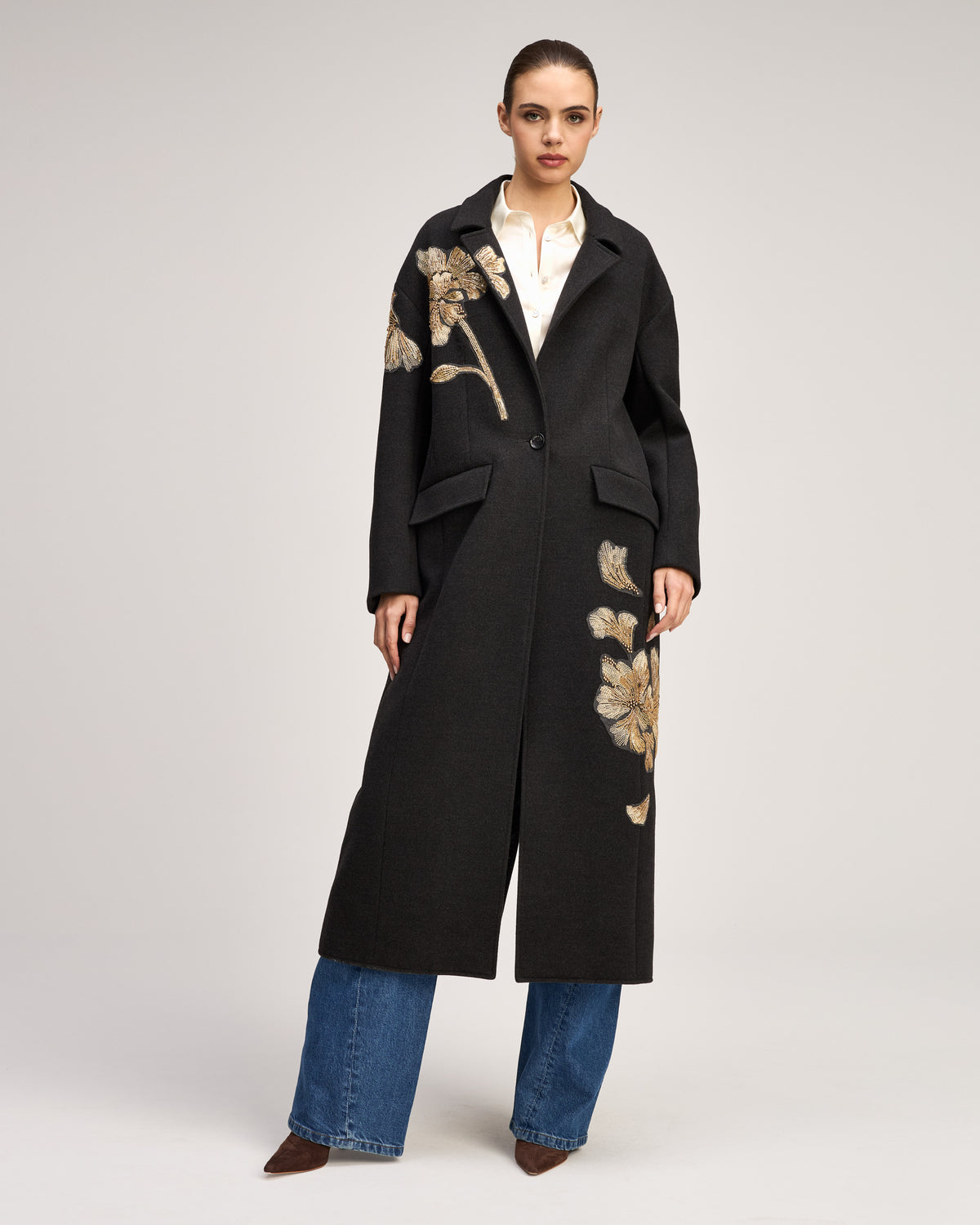 Gilded Peony Lilienne Coat