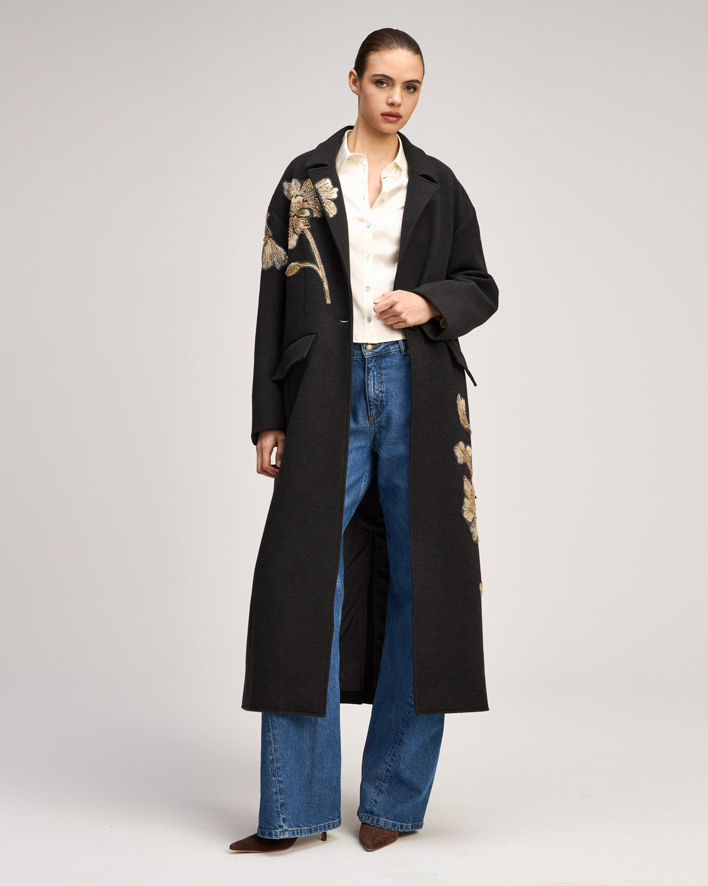 Gilded Peony Lilienne Coat