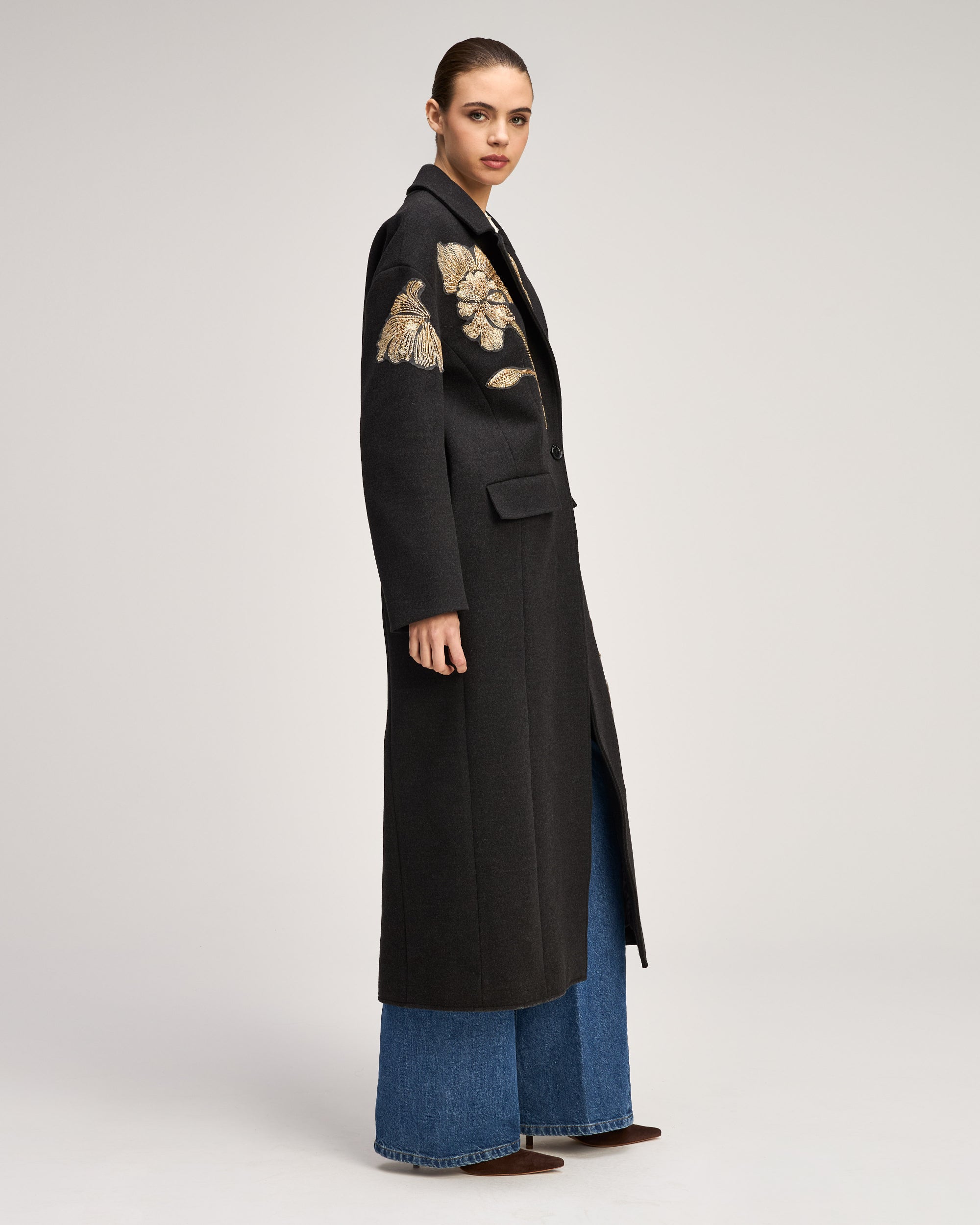 Gilded Peony Lilienne Coat