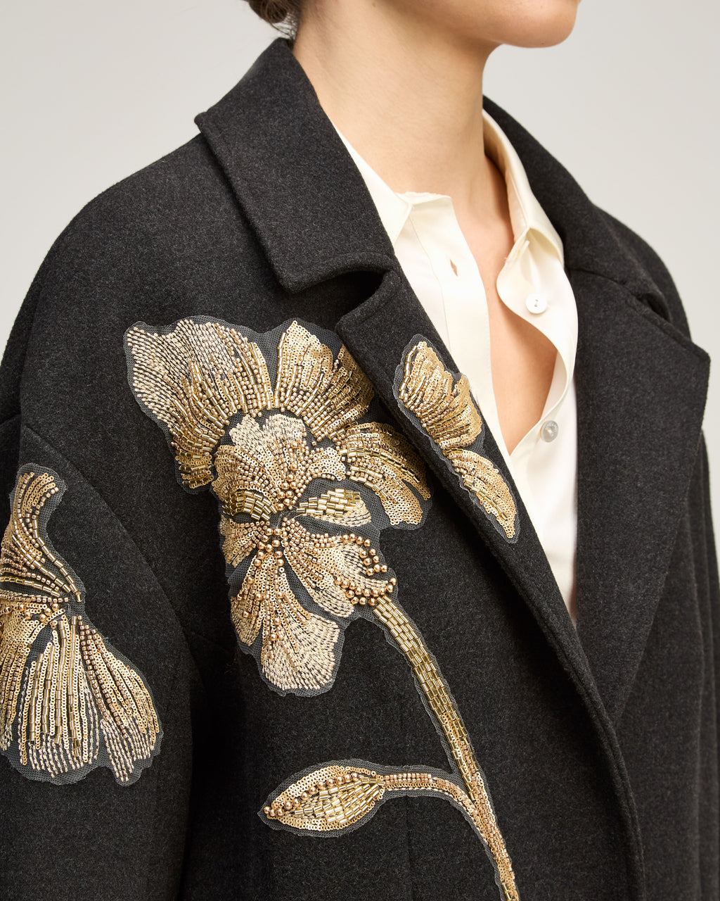 Gilded Peony Lilienne Coat