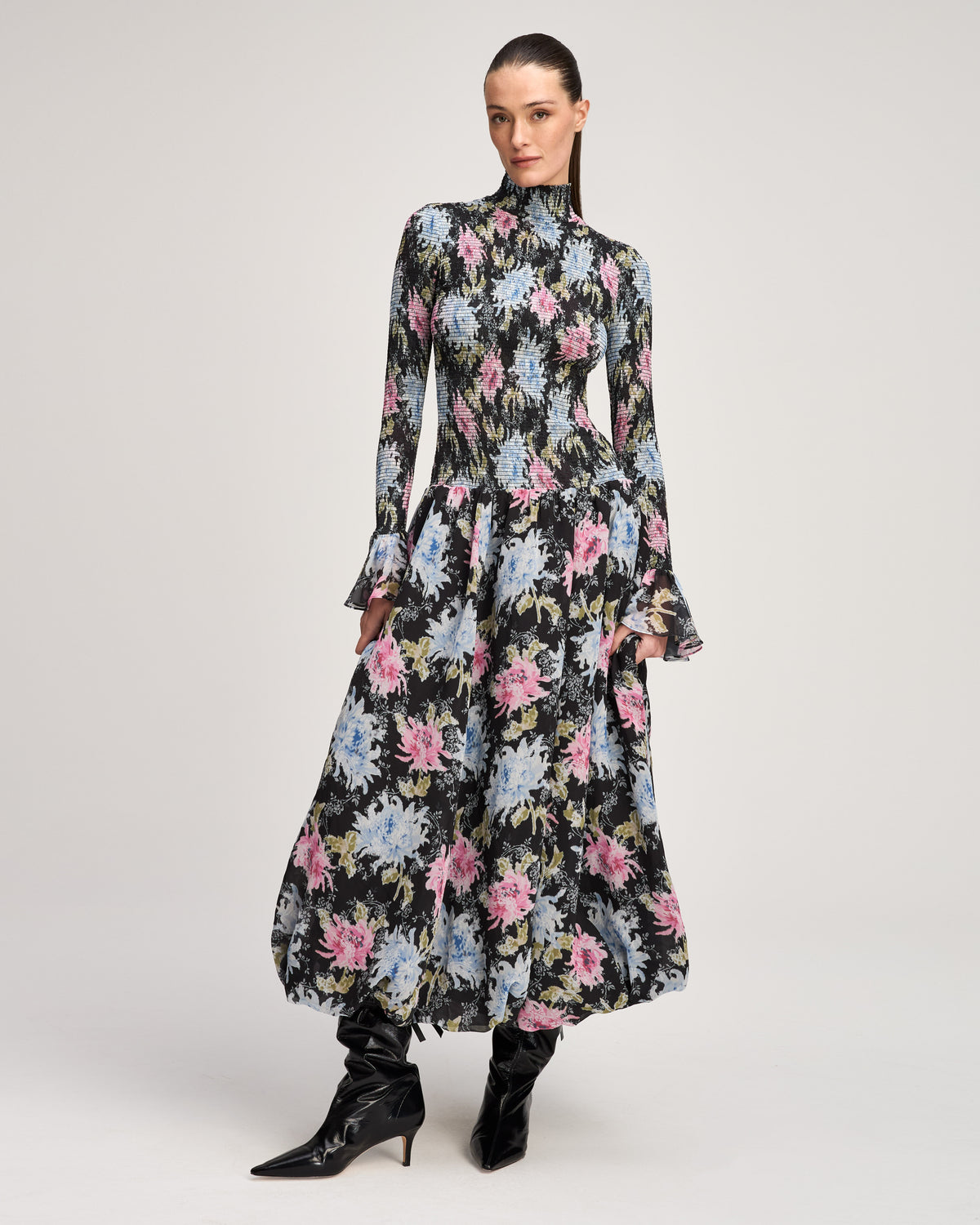 Ikat Dahlia Ismene Dress