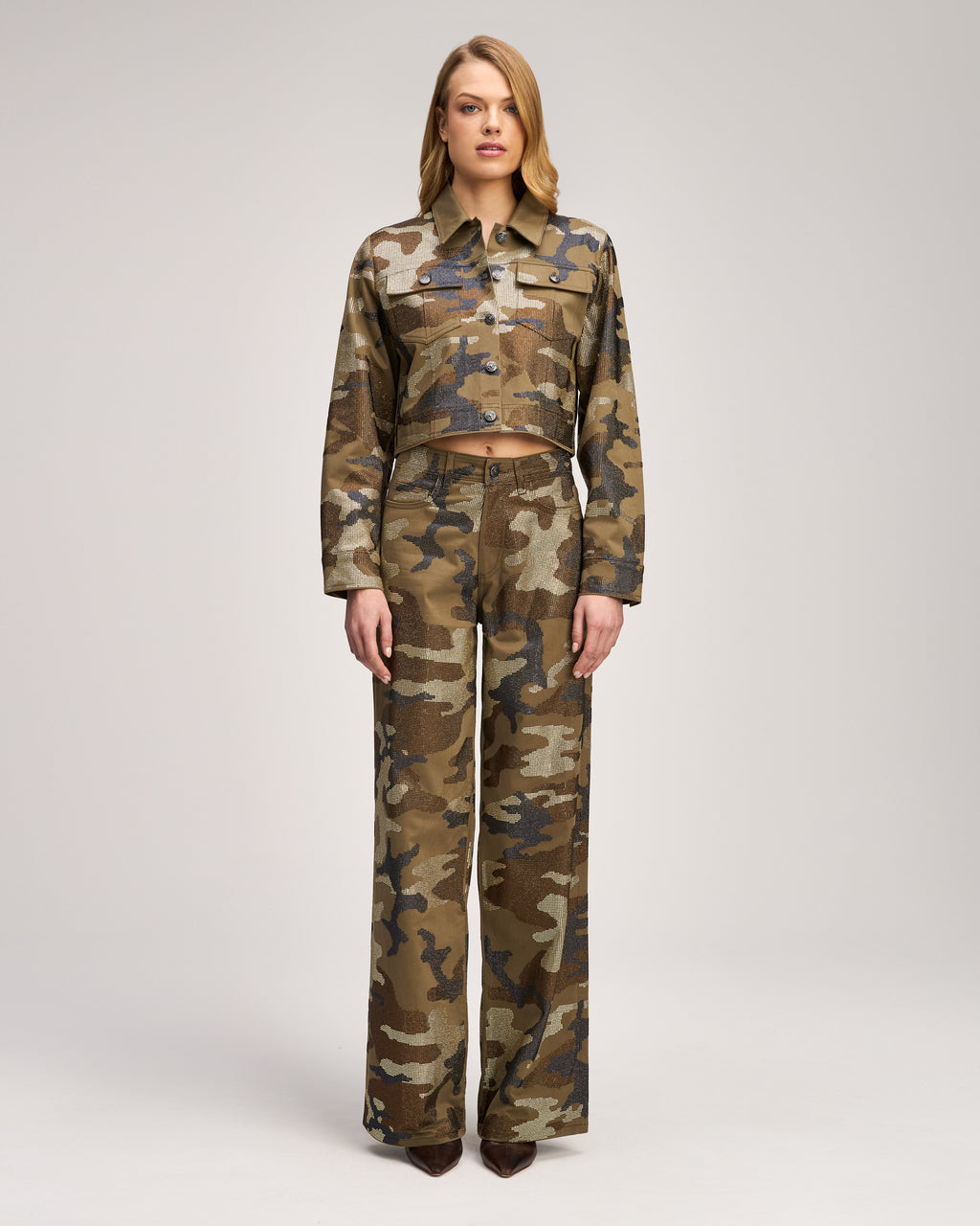 Heatset Camo Lexie Jacket