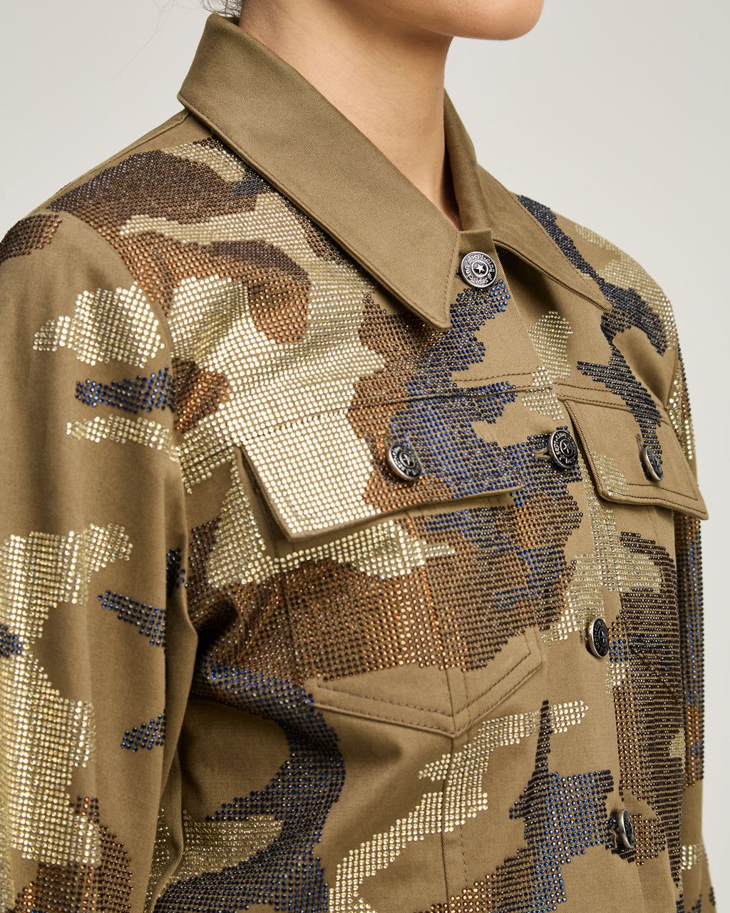 Heatset Camo Lexie Jacket
