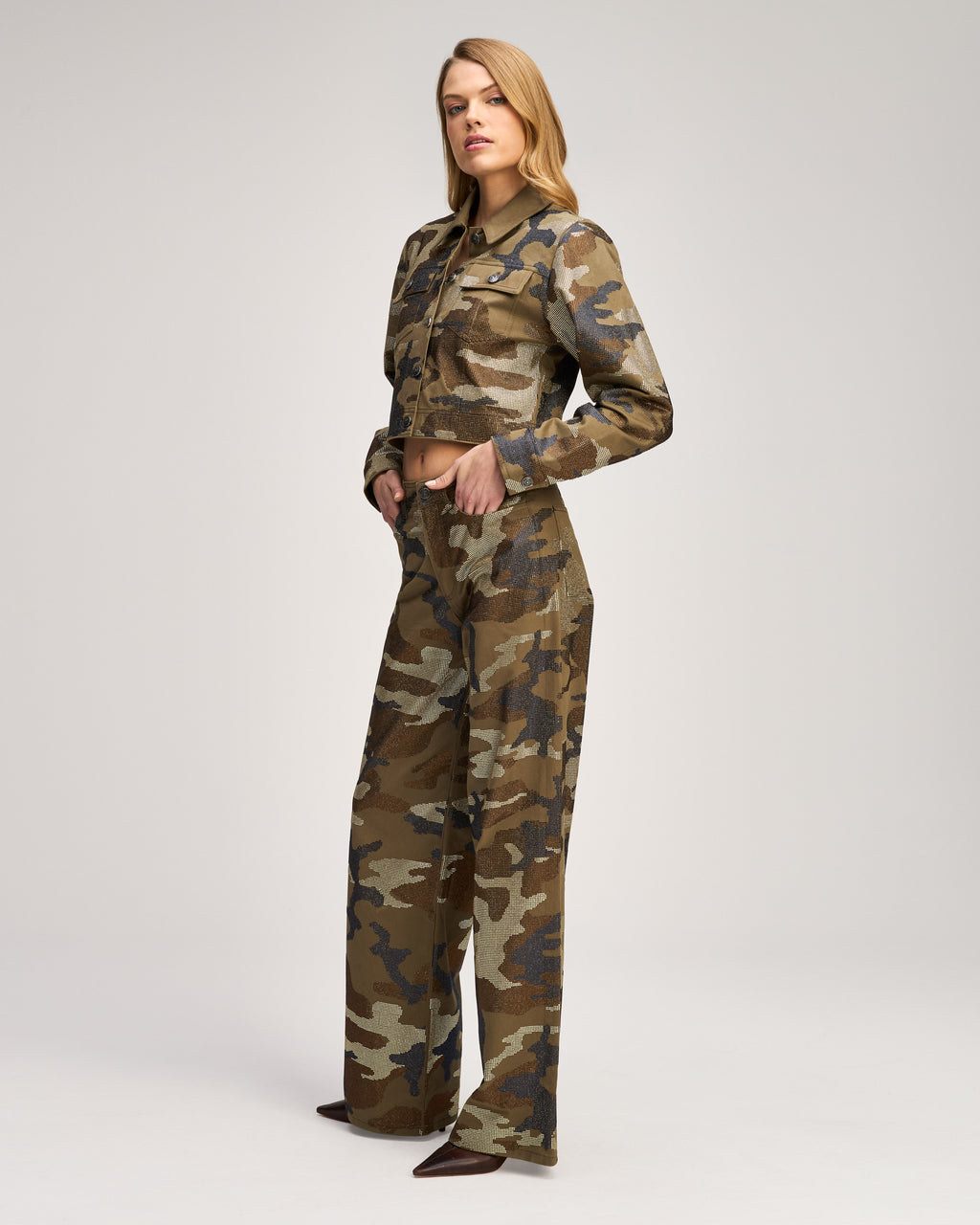 Heatset Camo Lexie Jacket