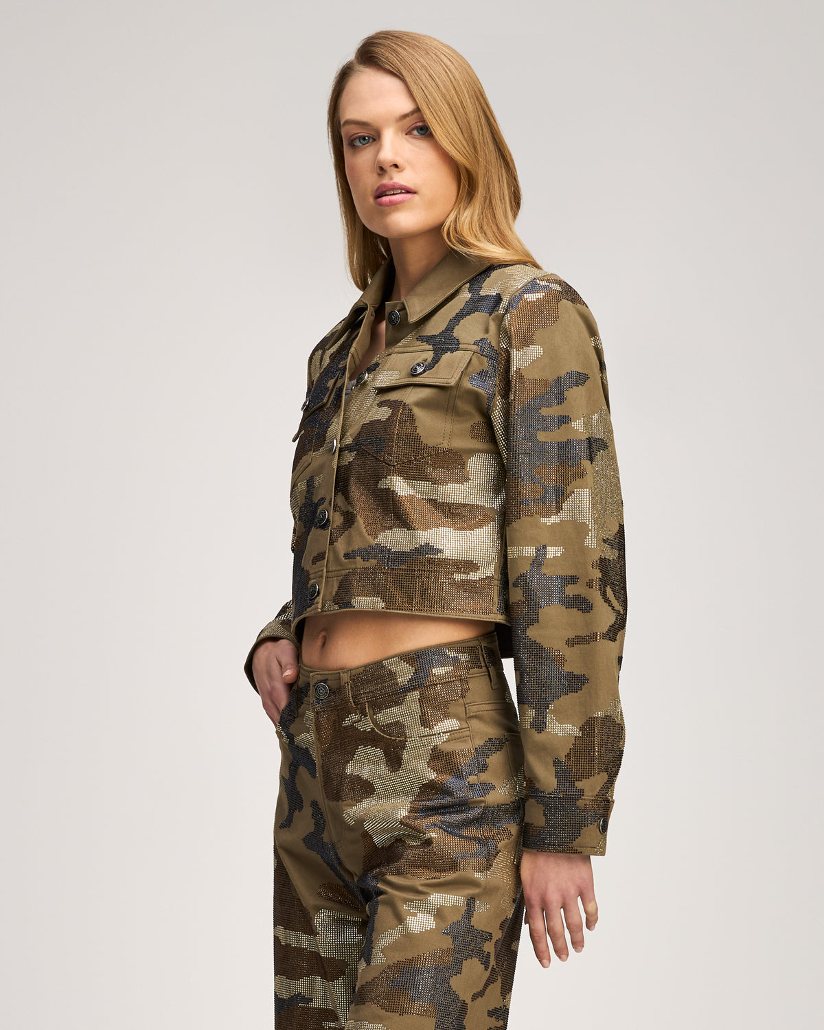 Heatset Camo Lexie Jacket