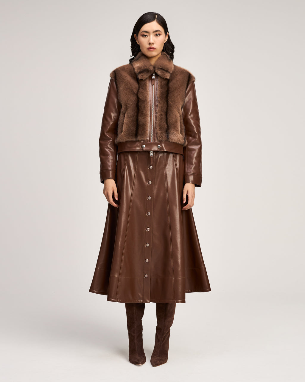 Vegan Leather Melinda Jacket