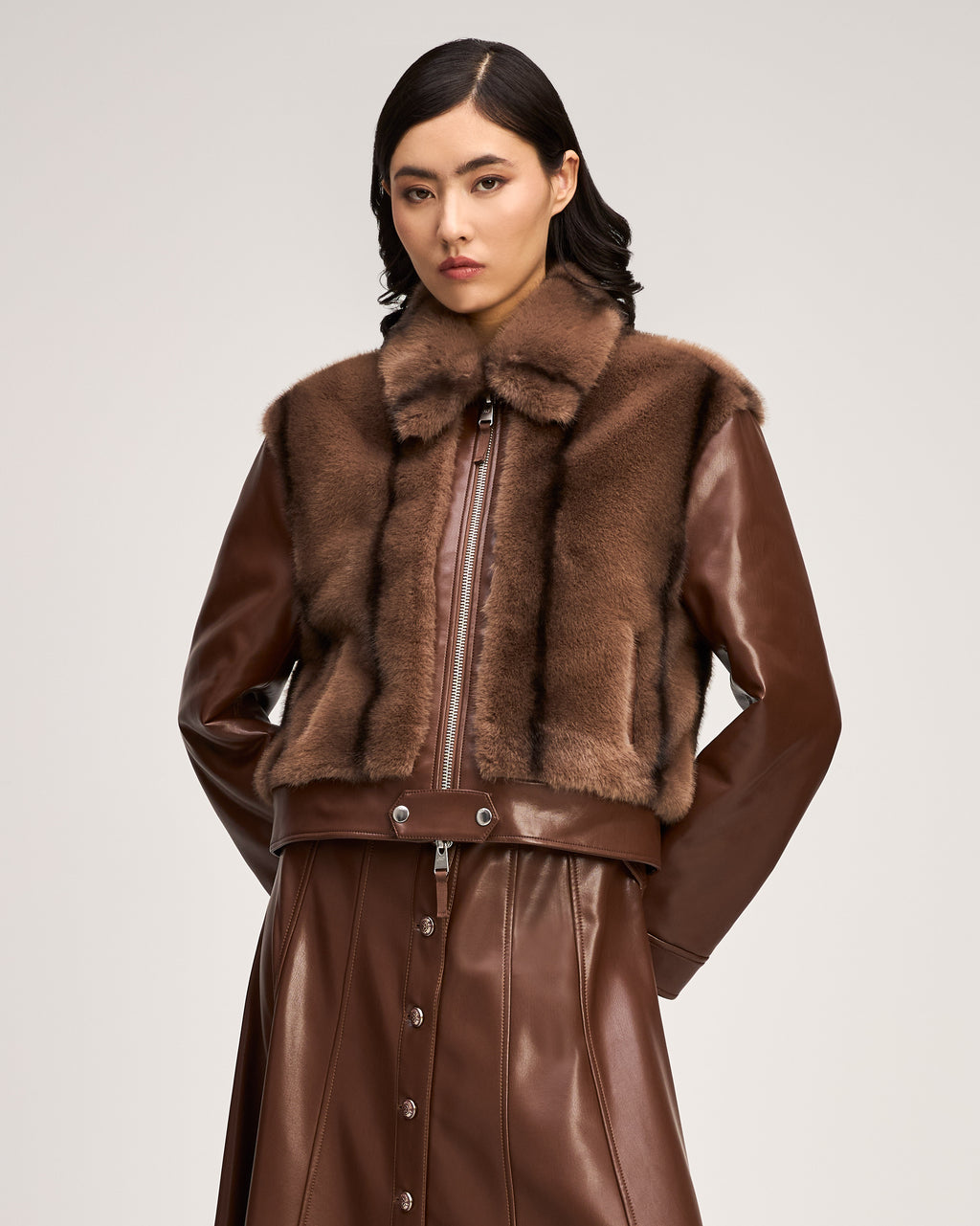 Vegan Leather Melinda Jacket