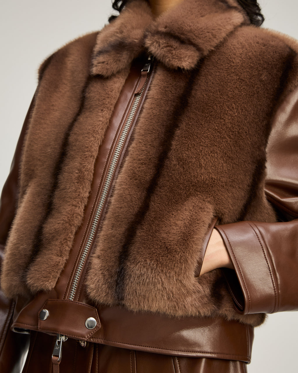 Vegan Leather Melinda Jacket