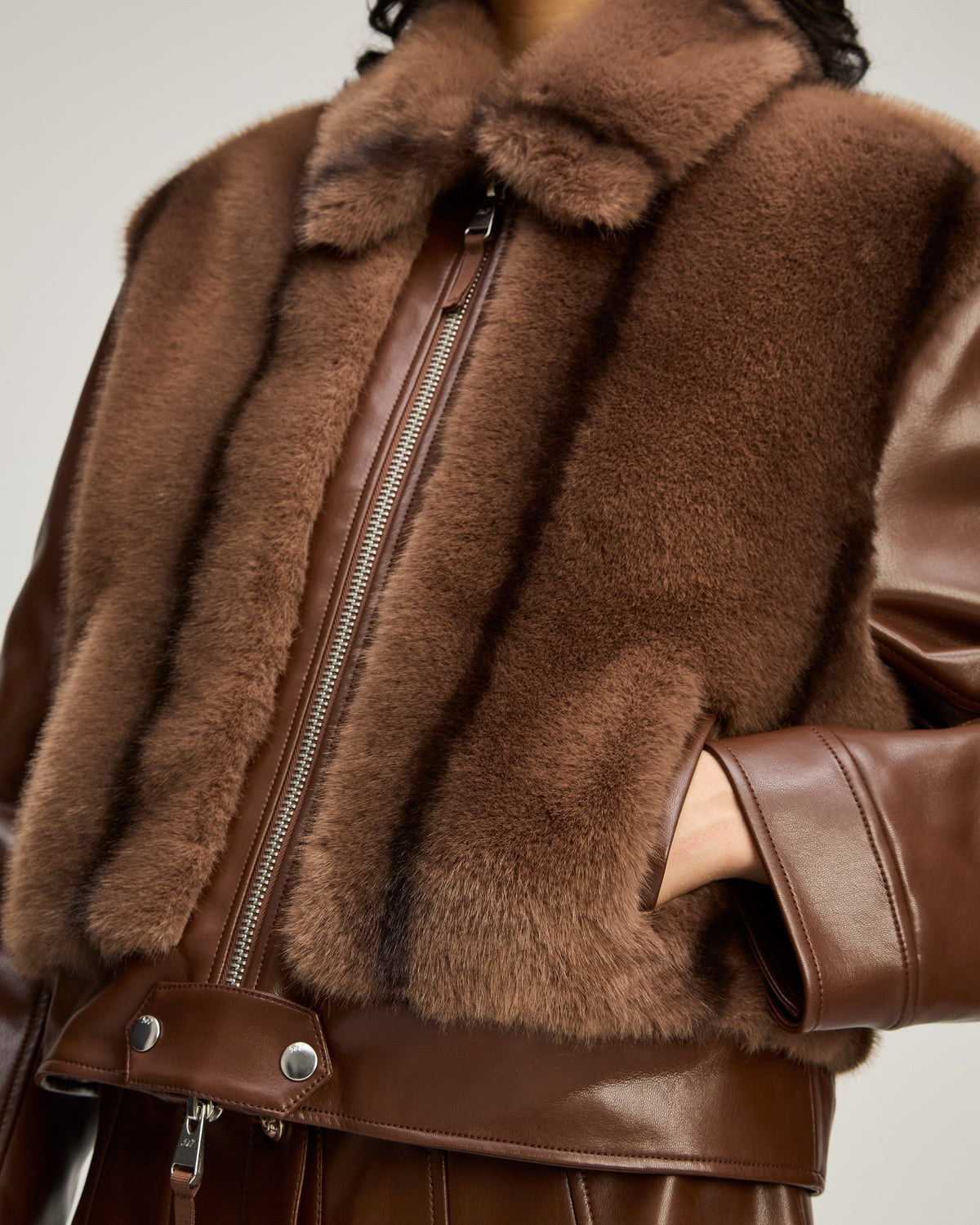 Vegan Leather Melinda Jacket