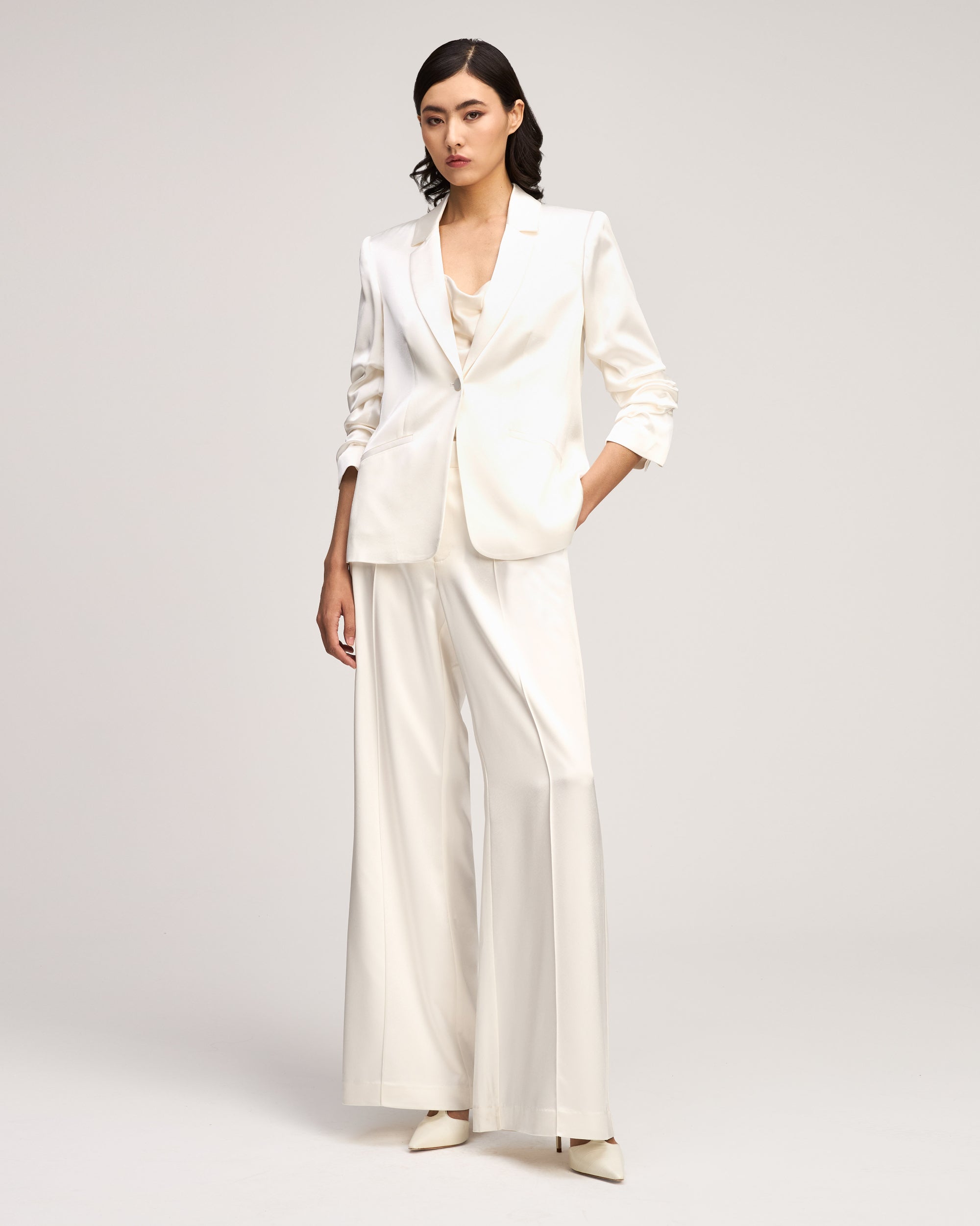 Satin Kylie Blazer