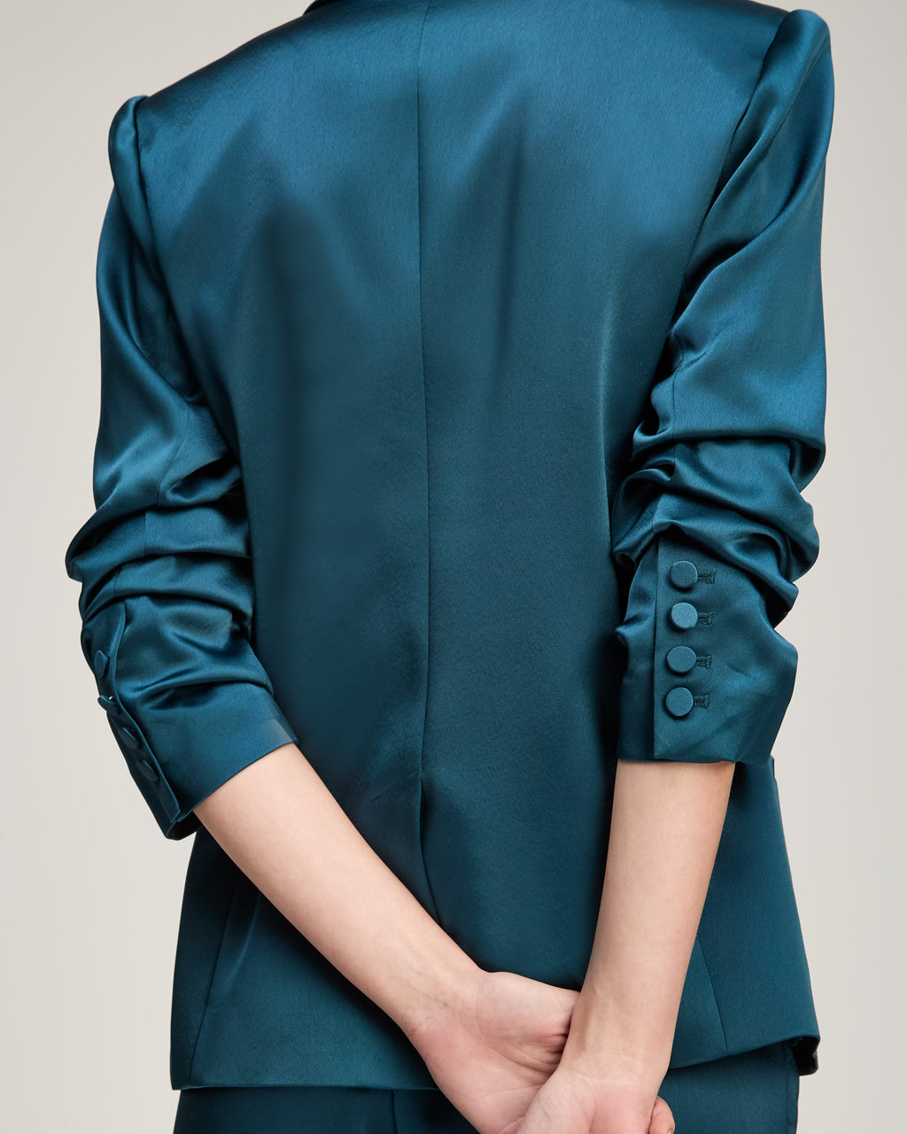 Satin Kylie Blazer