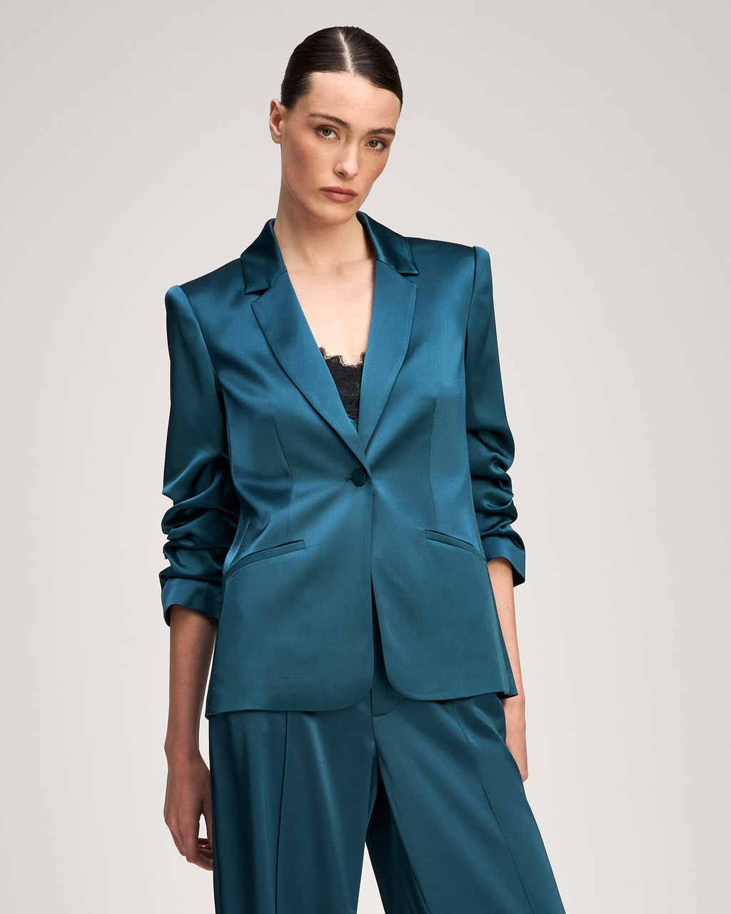 Satin Kylie Blazer