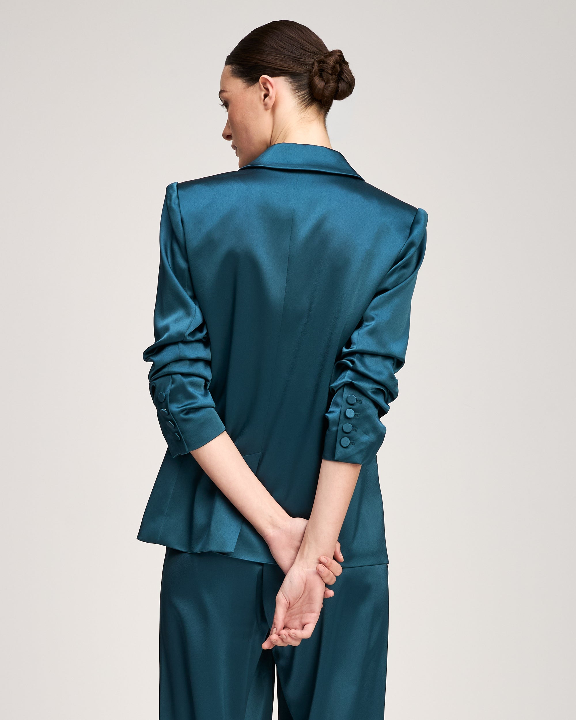 Satin Kylie Blazer