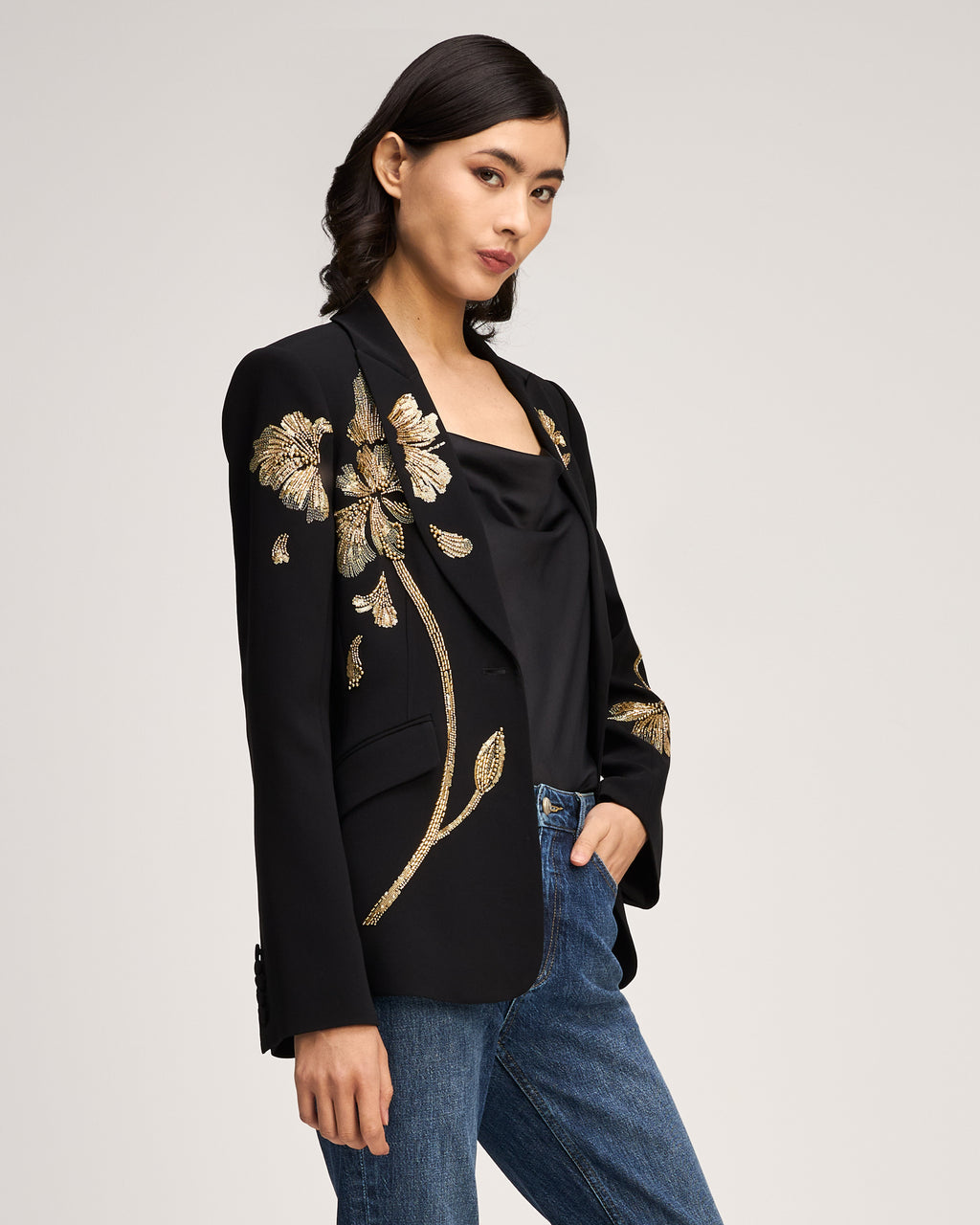 Gilded Peony Cheyenne Blazer