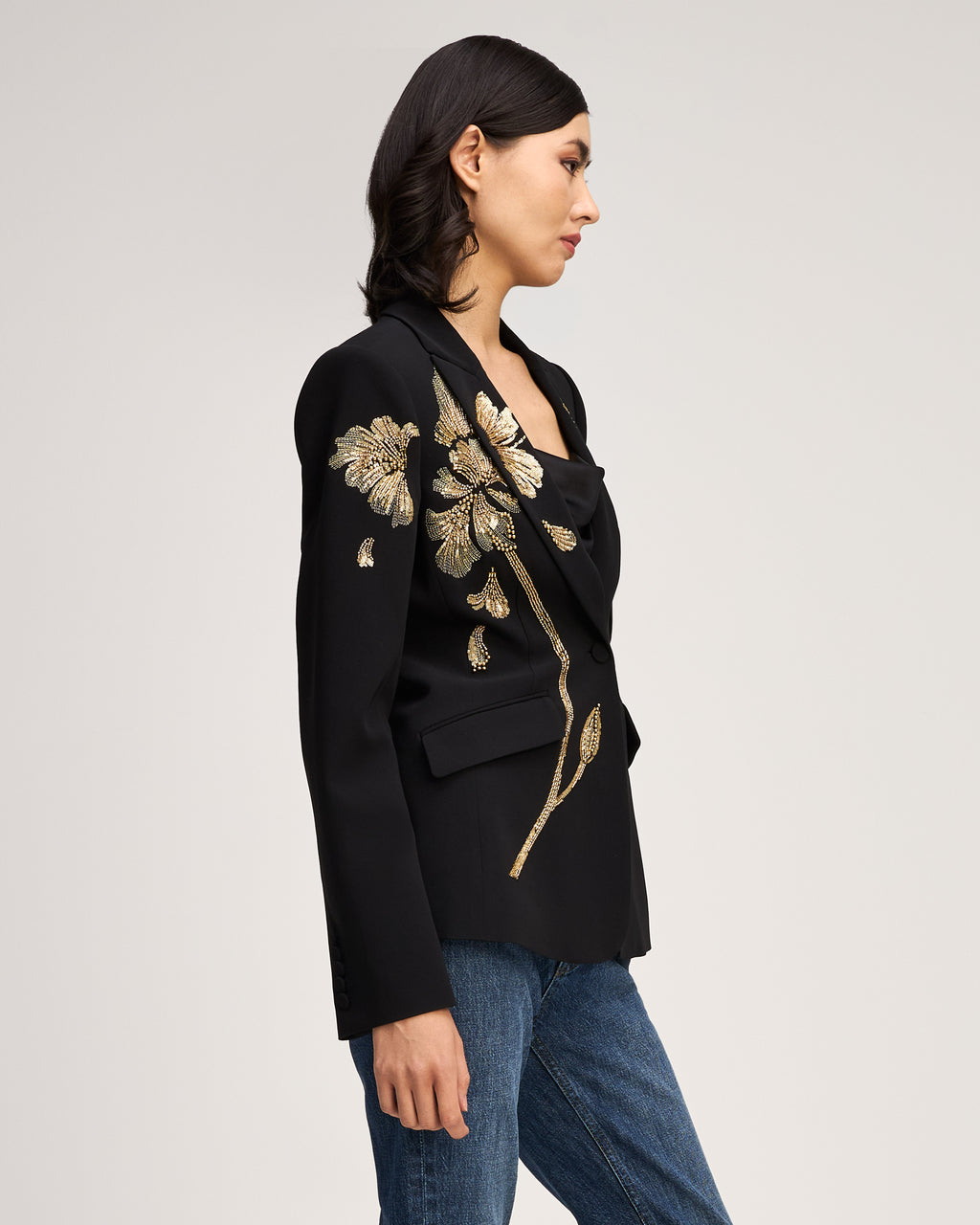 Gilded Peony Cheyenne Blazer