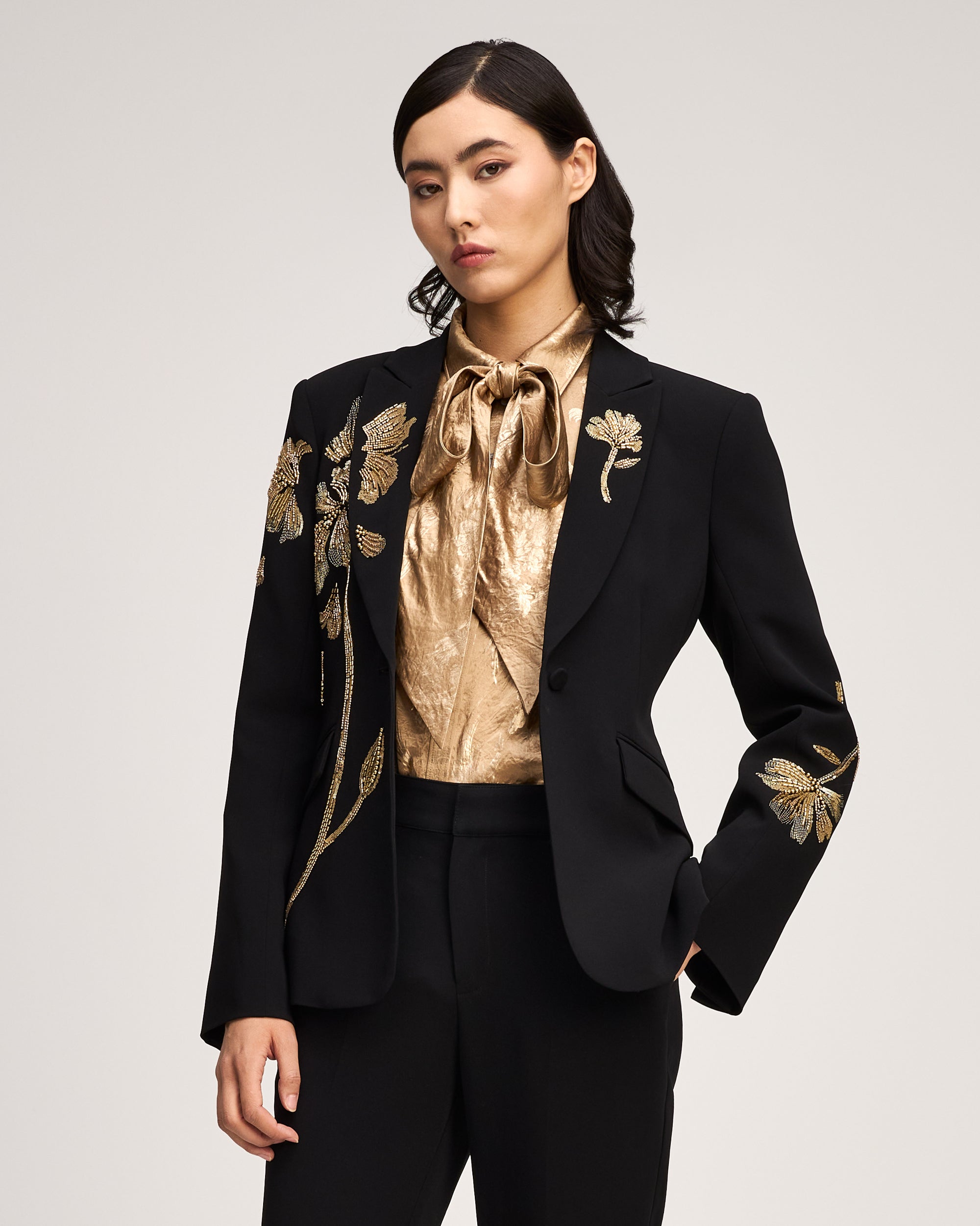 Gilded Peony Cheyenne Blazer