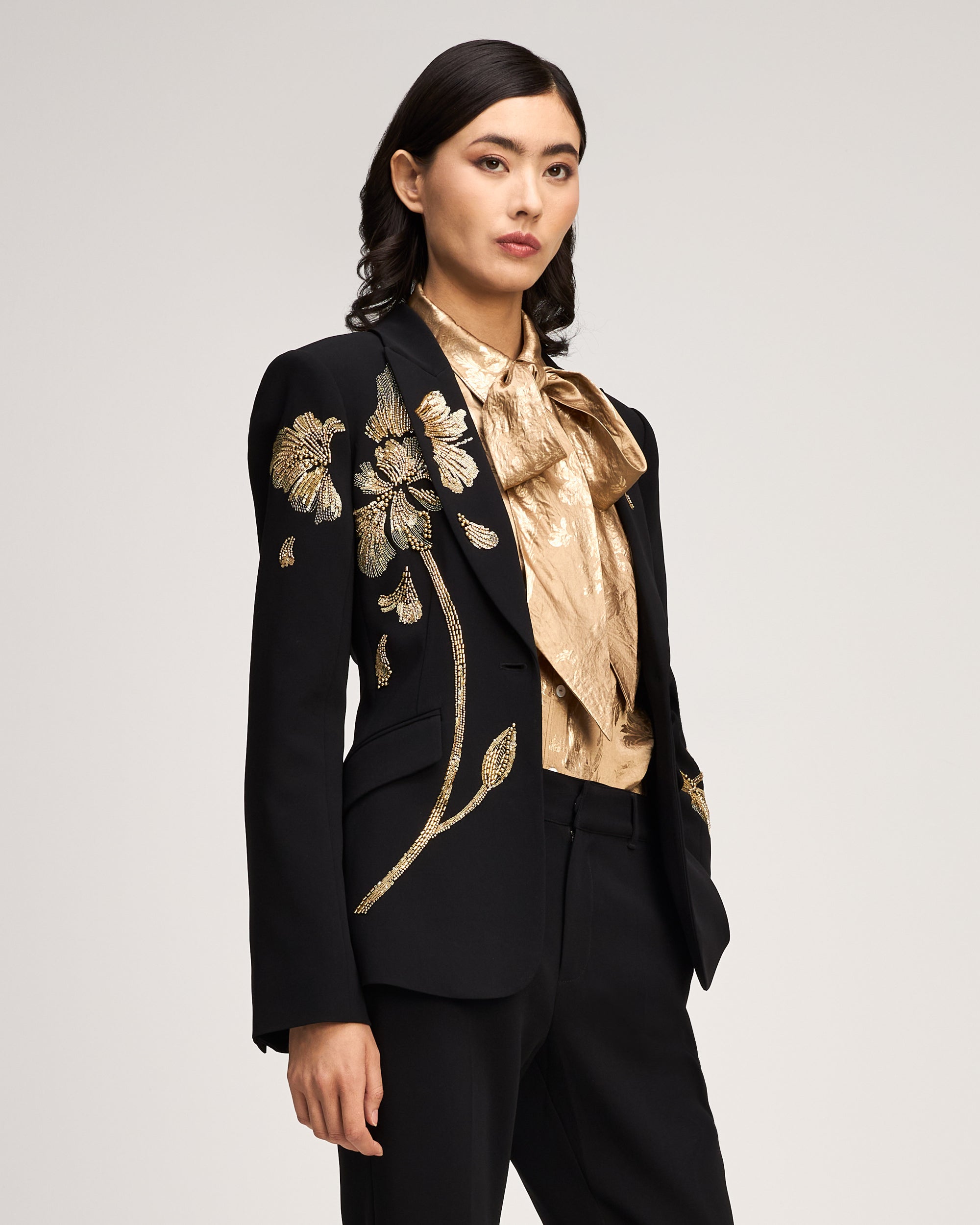 Gilded Peony Cheyenne Blazer