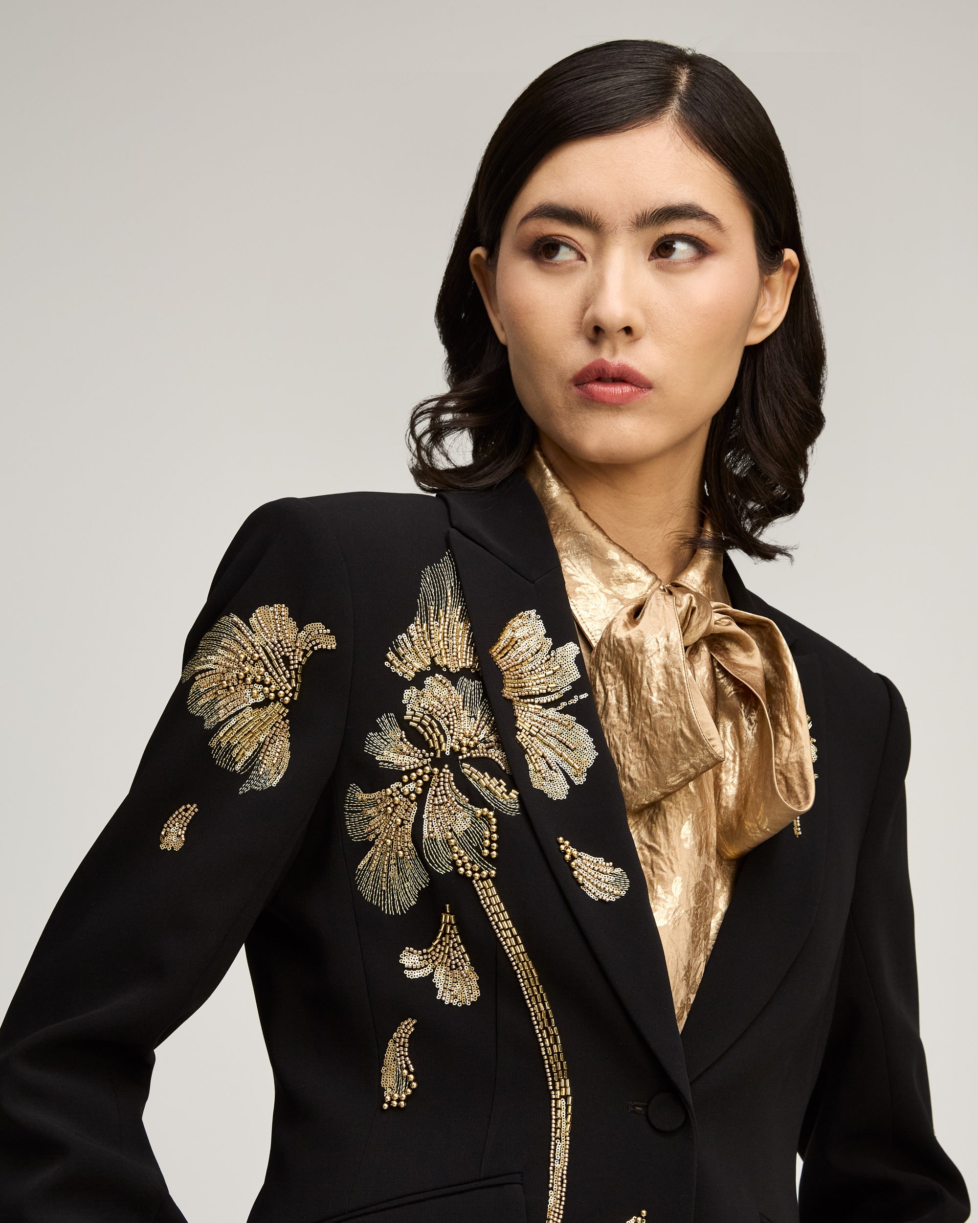 Gilded Peony Cheyenne Blazer