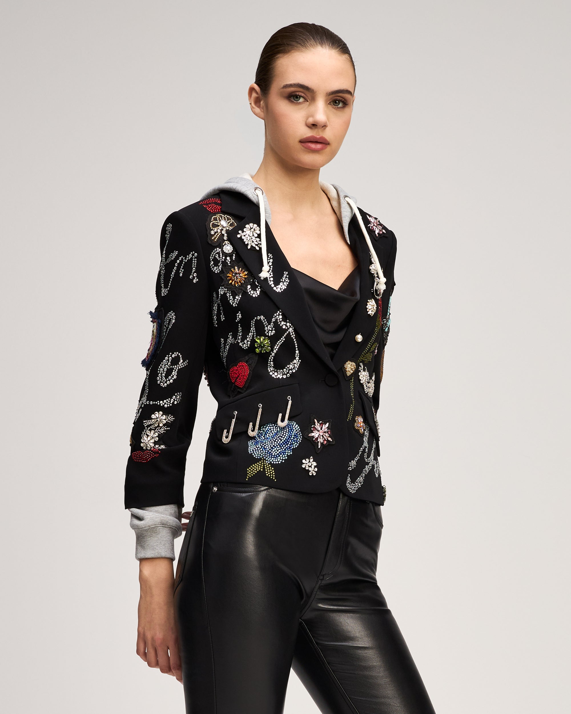 Greatest Hits Hooded Le Petit Khloe Blazer