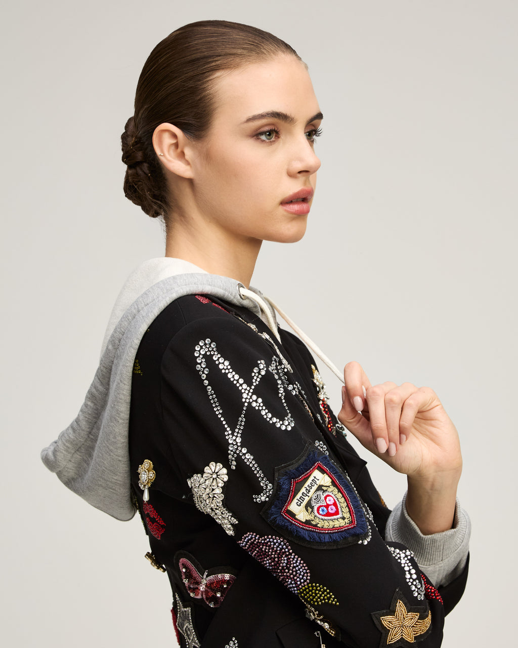 Greatest Hits Hooded Le Petit Khloe Blazer
