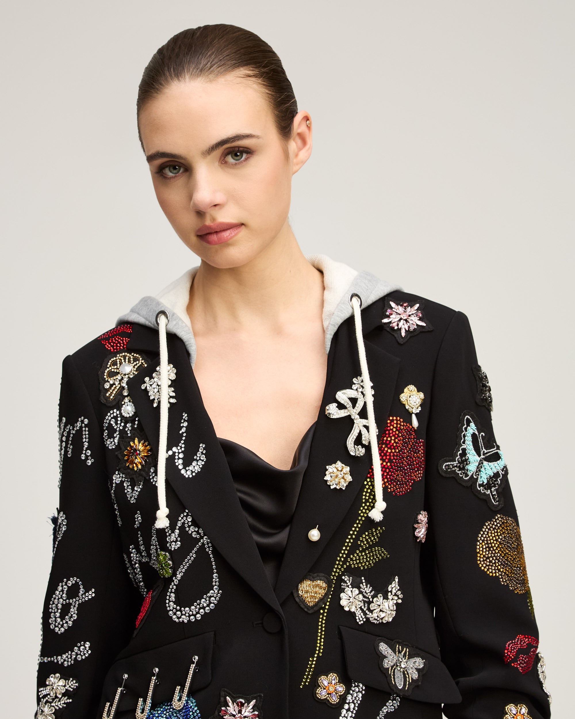 Greatest Hits Hooded Le Petit Khloe Blazer