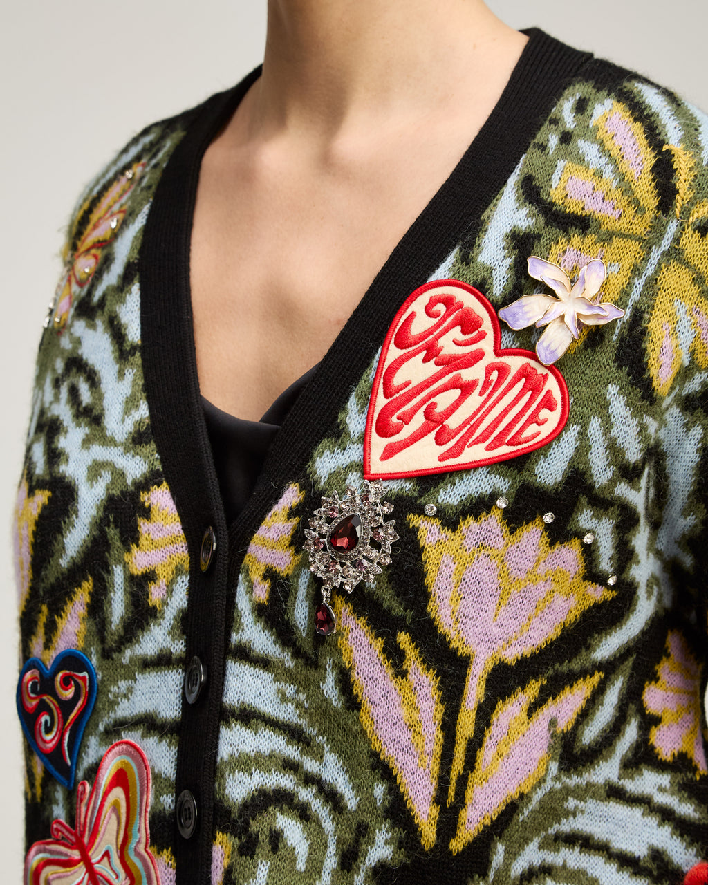 Psychedellic Amour Cardigan