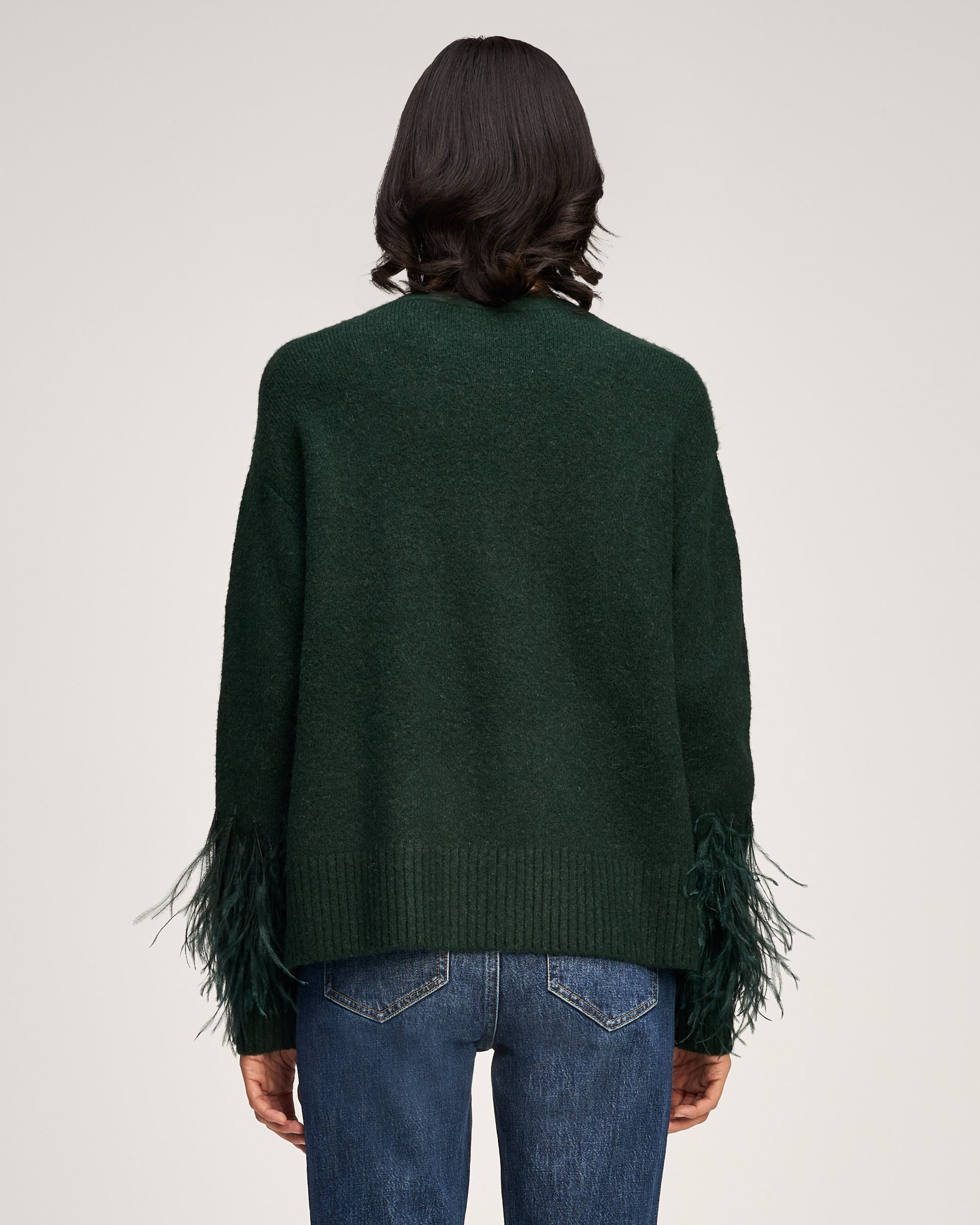 Briana Feather Cardigan