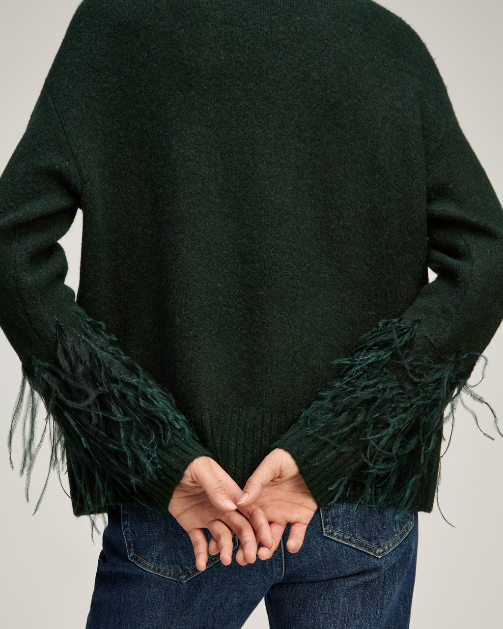 Briana Feather Cardigan
