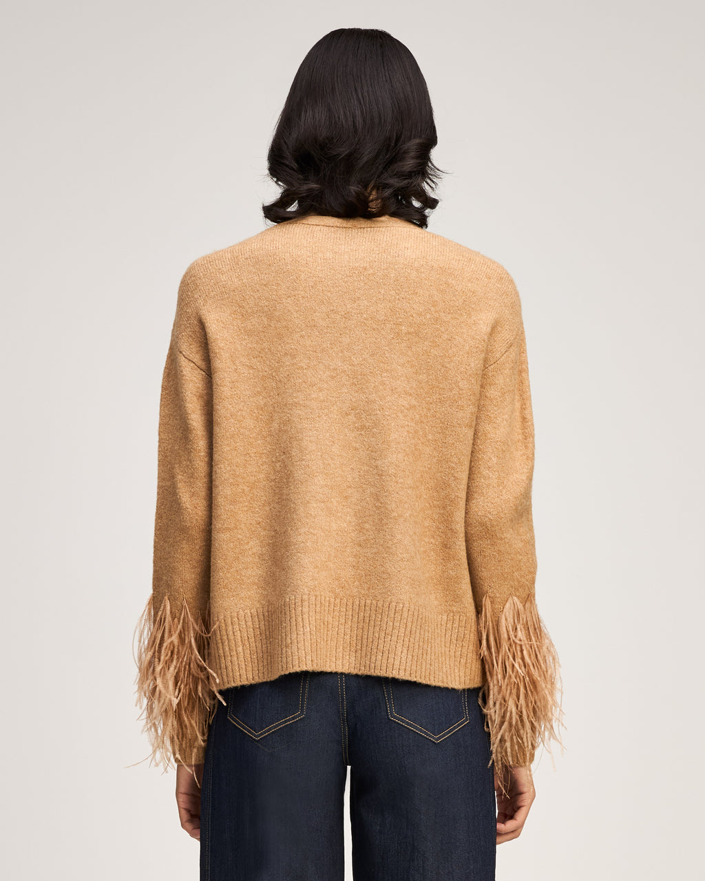 Briana Feather Cardigan