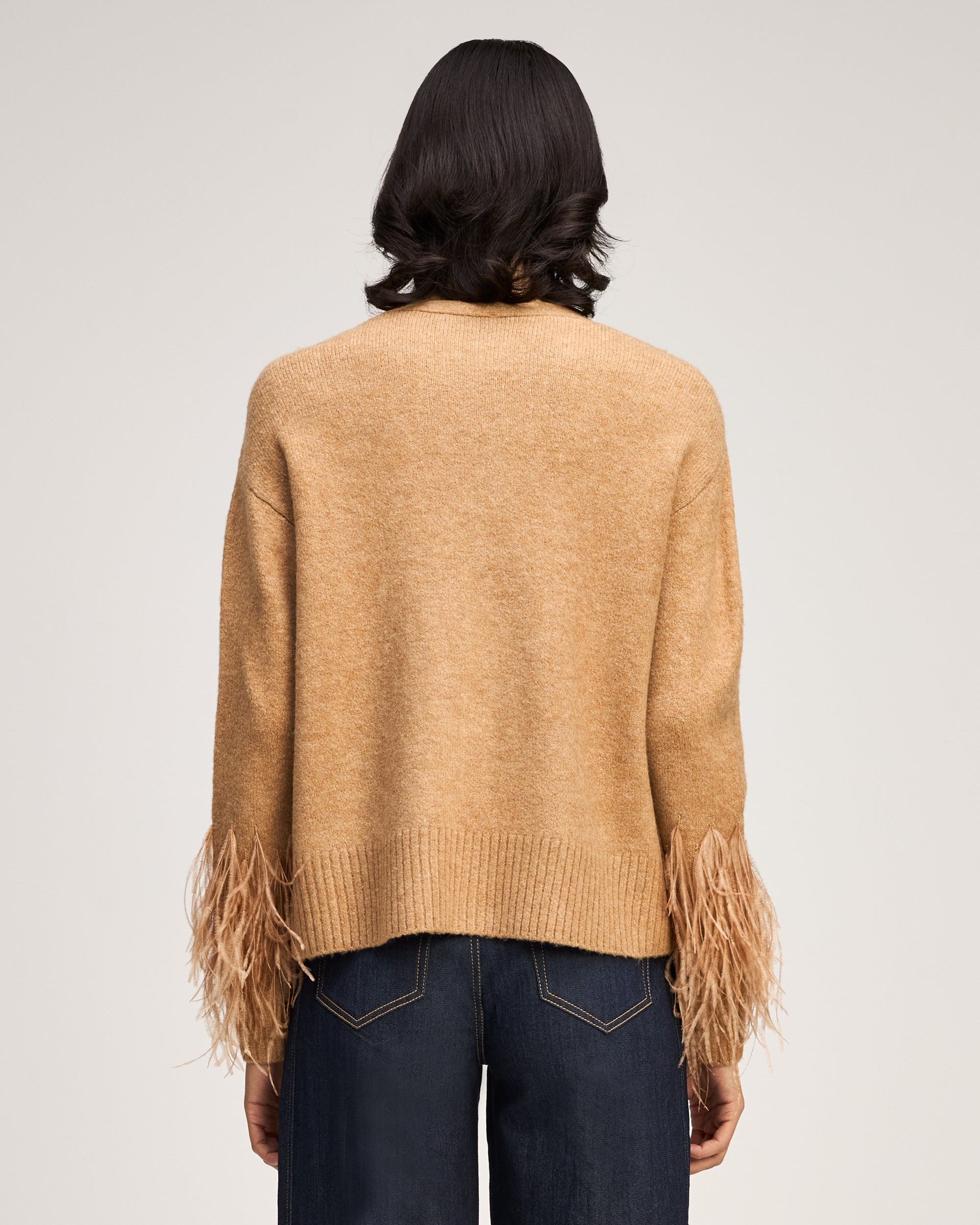 Briana Feather Cardigan
