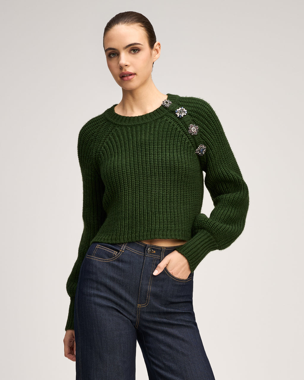 Keren Baroque Embellished Pullover