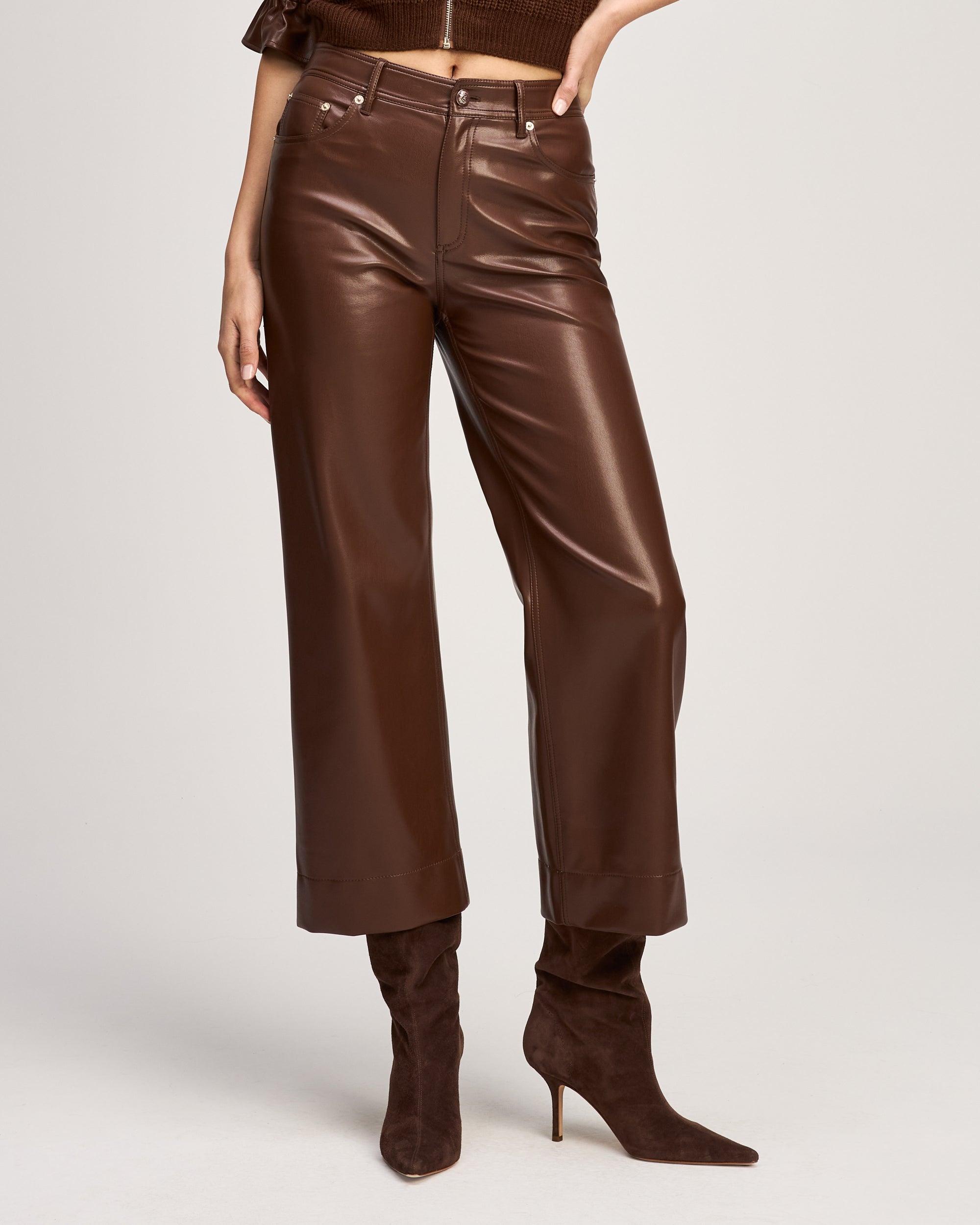 Vegan Leather Joey Pant