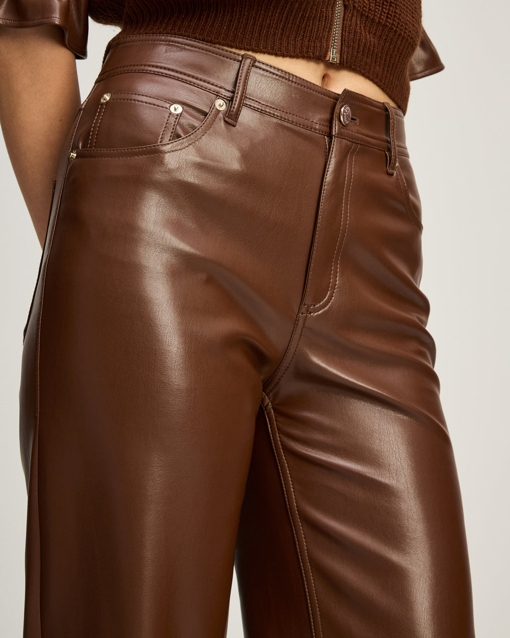 Vegan Leather Joey Pant