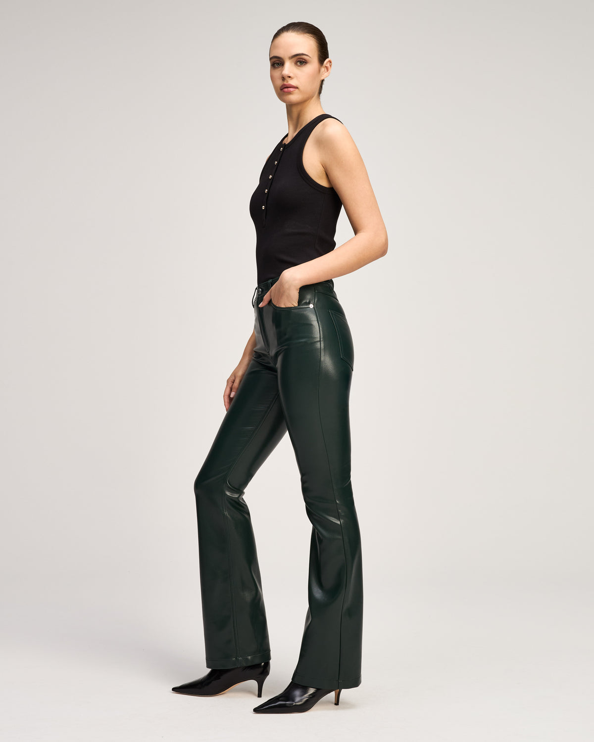 Vegan Leather Stevie Pant