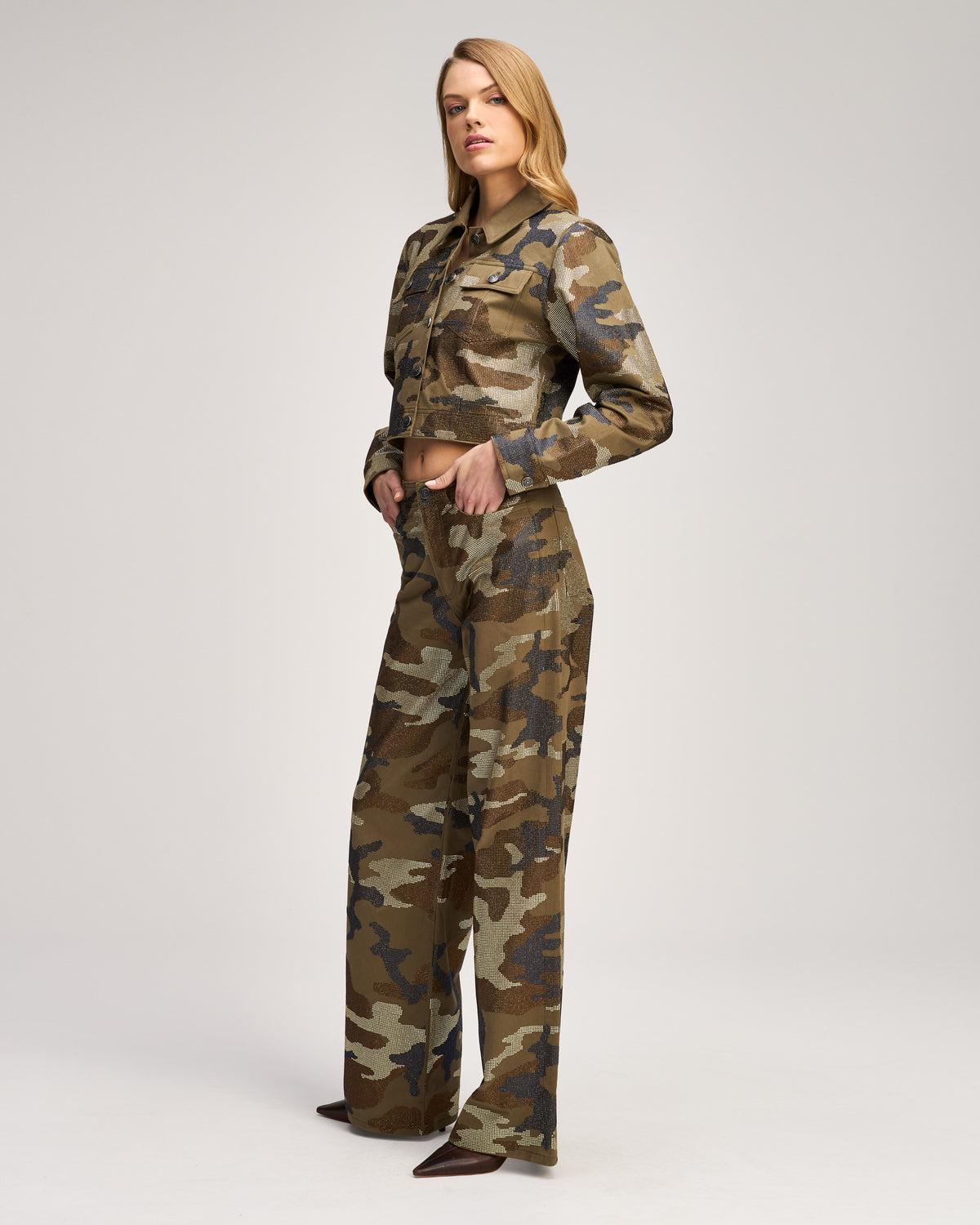 Heatset Camo Blakely Jeans