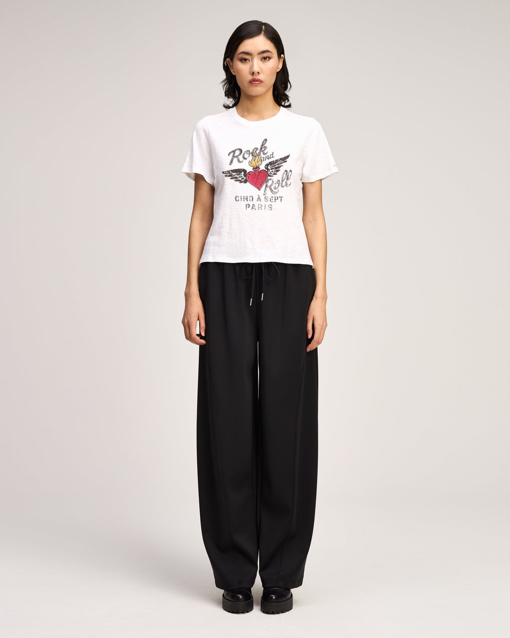 Heatset Lamour Rock And Roll Shrunken Tee