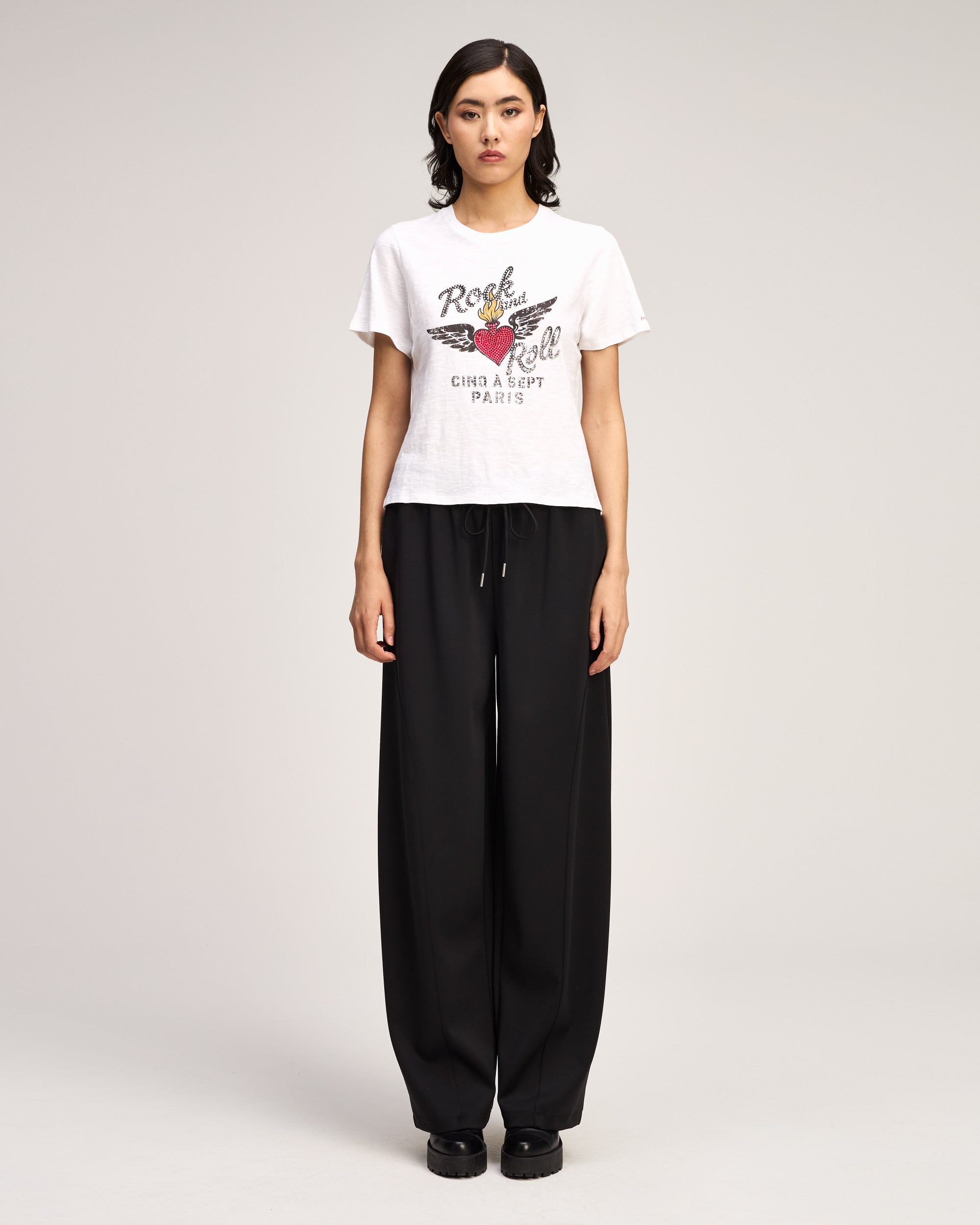 Heatset Lamour Rock And Roll Shrunken Tee
