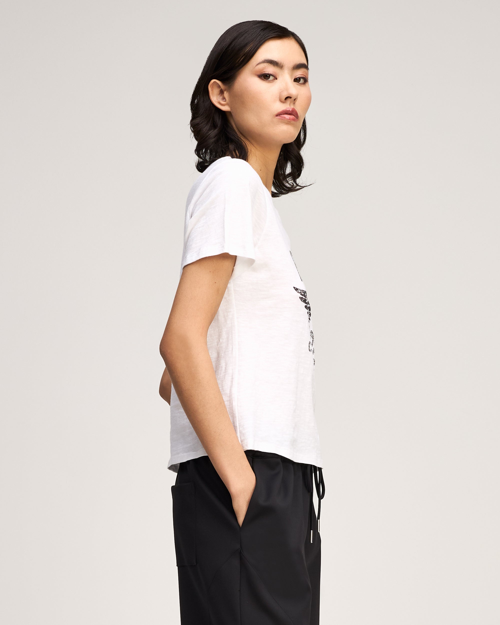 Heatset Lamour Rock And Roll Shrunken Tee