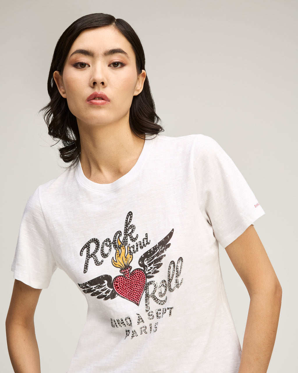 Heatset Lamour Rock And Roll Shrunken Tee